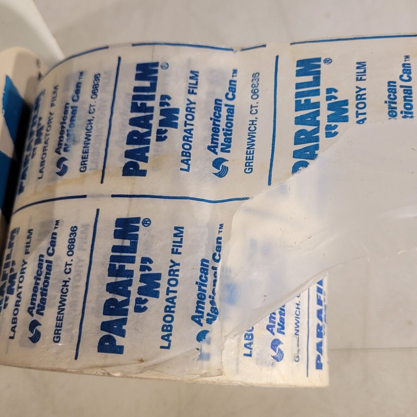 Parafilm 4" Wide X 100' Long Laboratory Film Roll American National Can