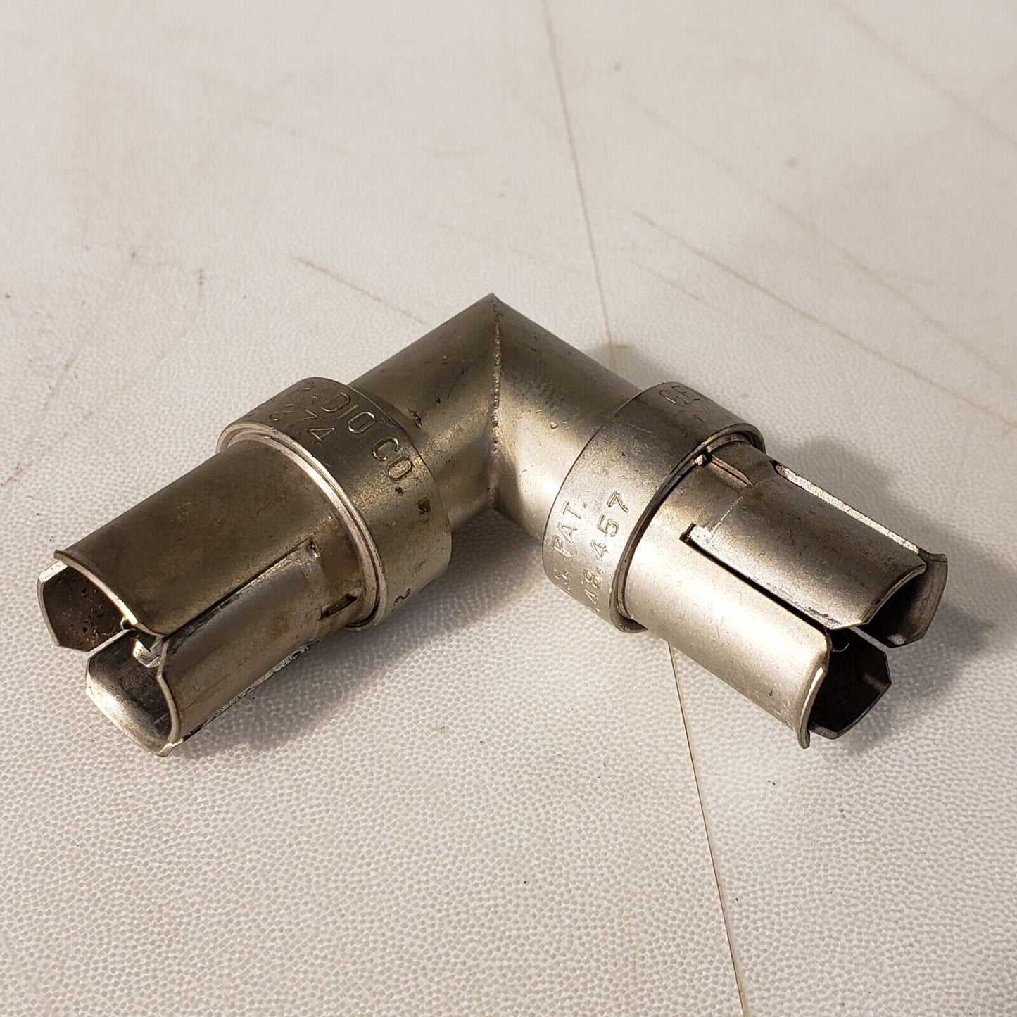 General Radio Company Type 874-EL 90 Degree Elbow Non-locking 50 Ohm Impedance
