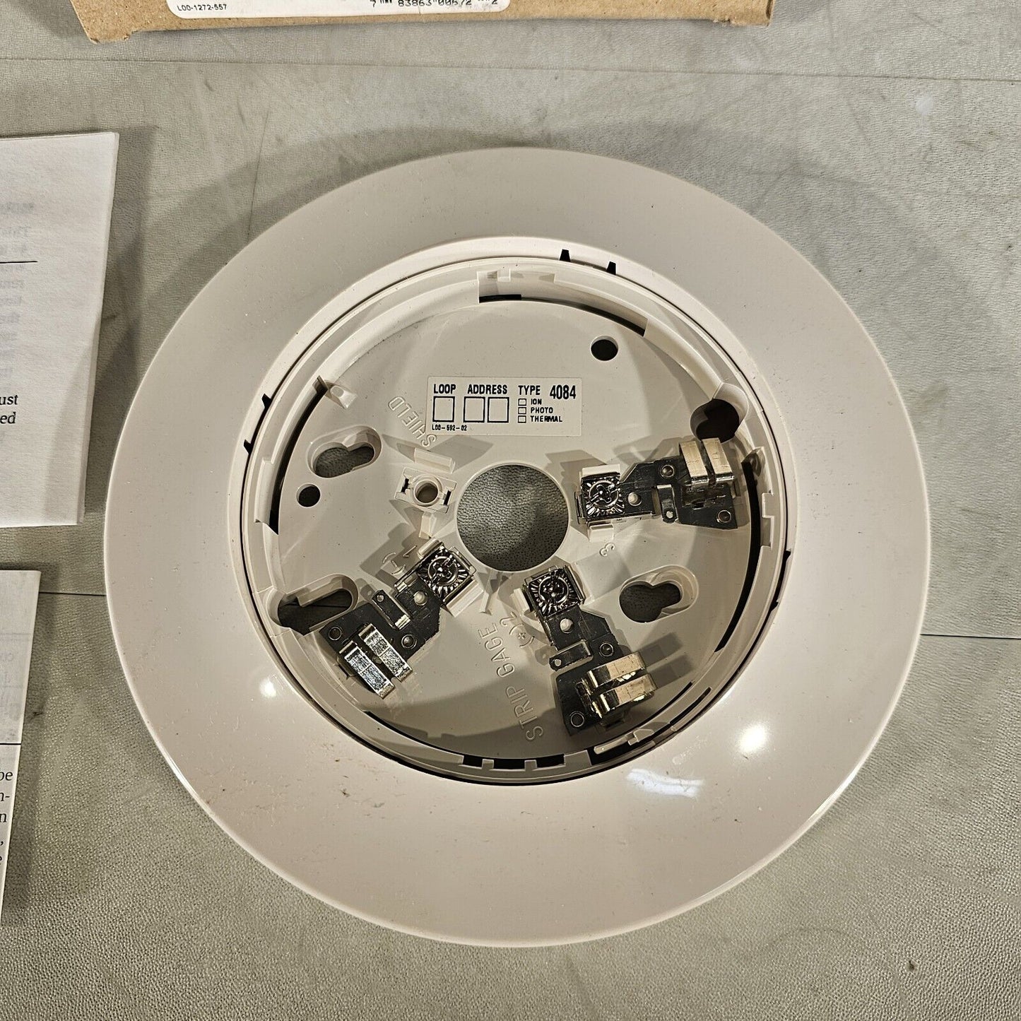 New Gamewell FCI ADB-FL Detector Mounting Base 110-90005