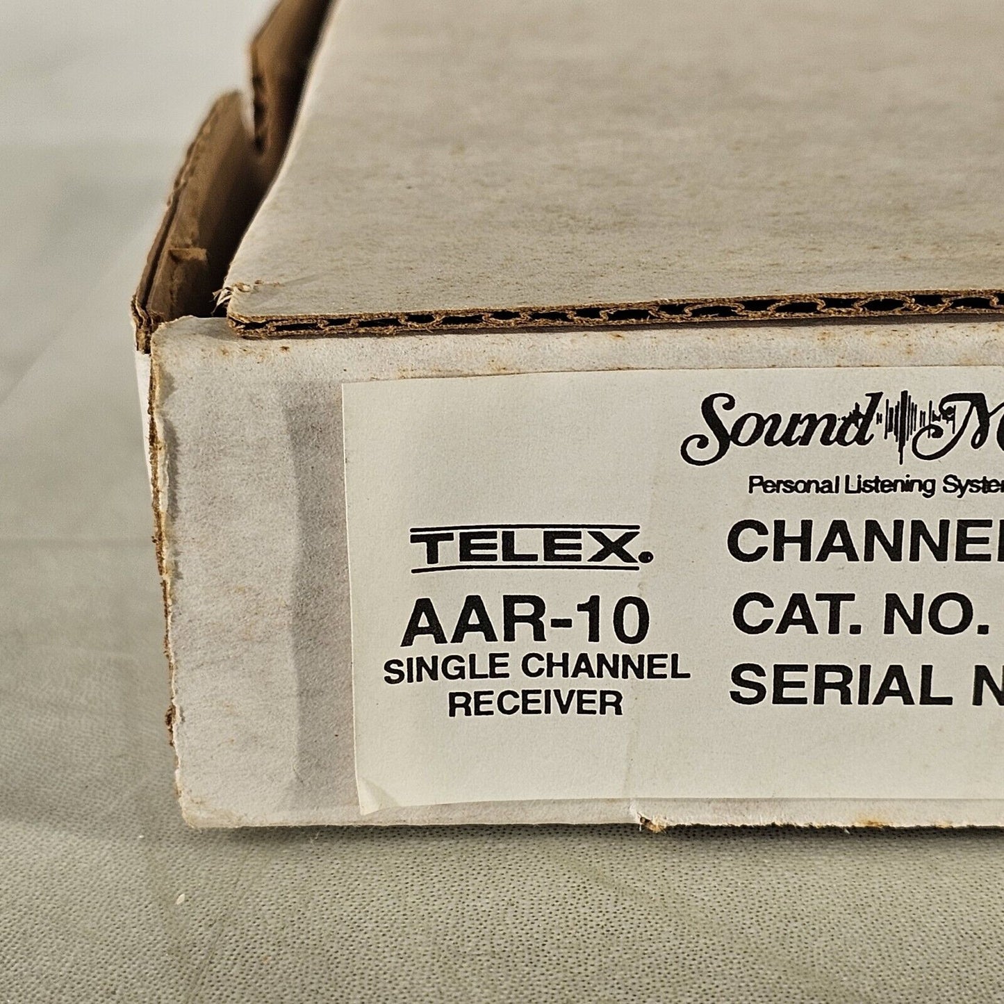 Telex Sound Mate AAR-10 Personal Listening System Single Channel "A" Unit Only