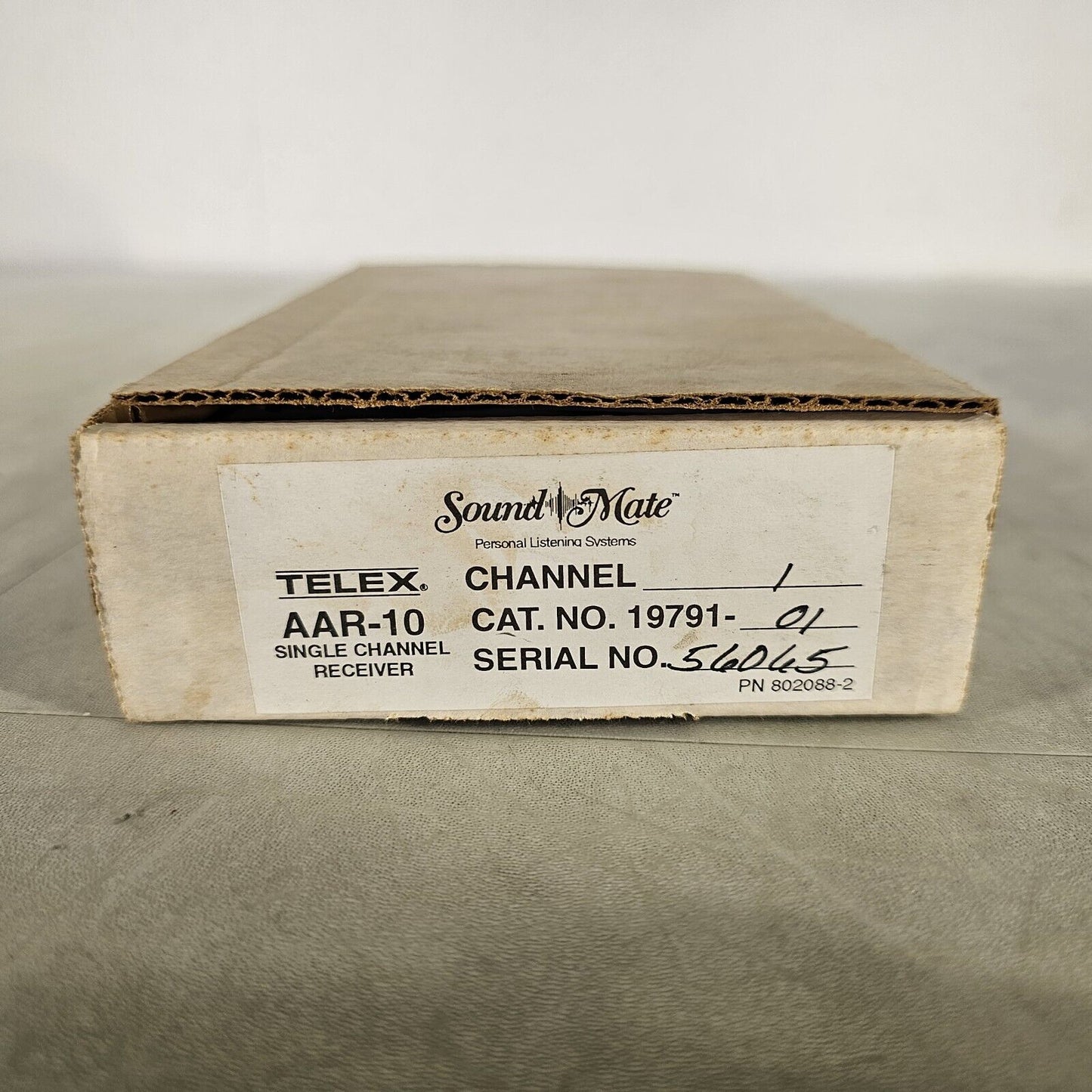 Telex Sound Mate AAR-10 Personal Listening System Single Channel "1" Unit Only