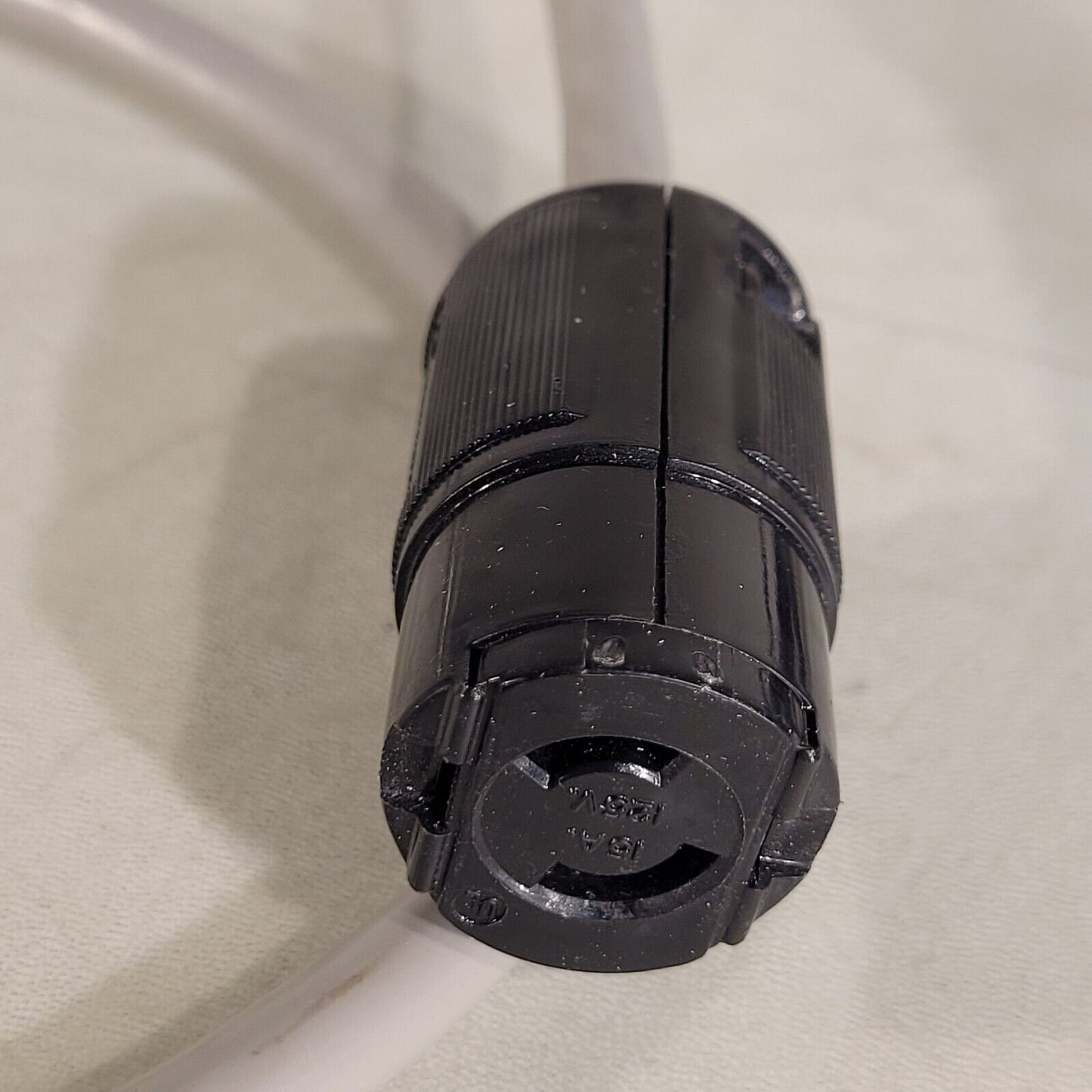 15A 125v Power Cable For GLAS-COL Fabric Heating Mantle Great Condition