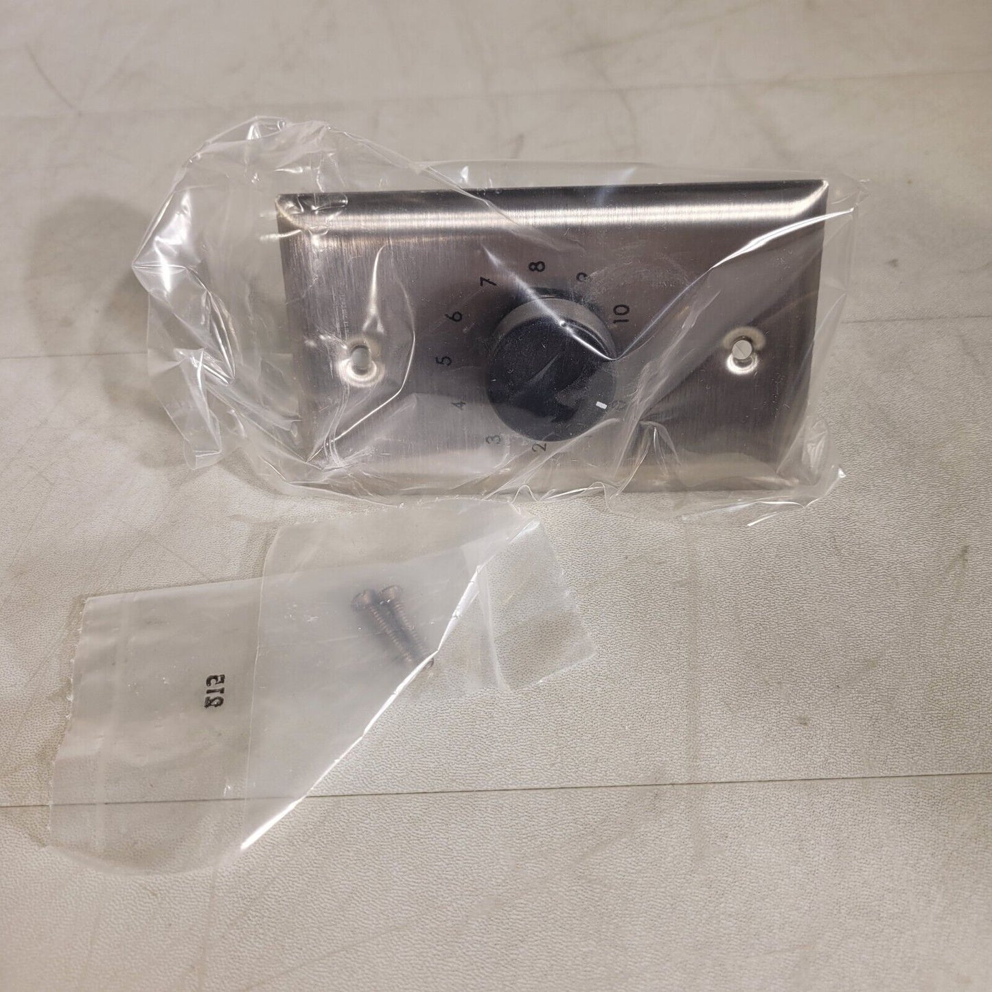 Lowell 25LVC Gang Speaker Volume Knob Attenuator with SS Wall Plate 25W