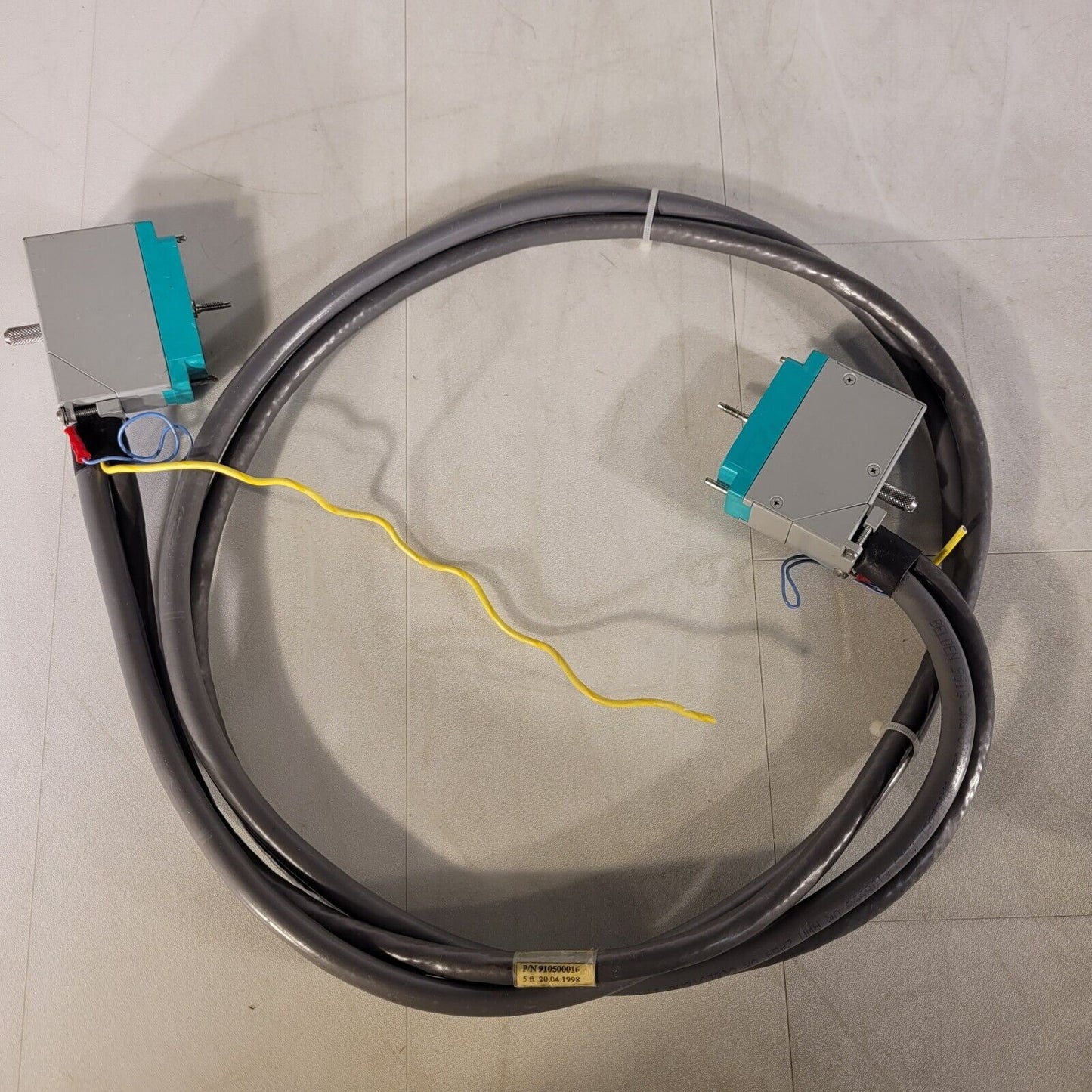 EDAC 9105000160621 56-pin Connector 5ft Interconnecting Cable REV. #7