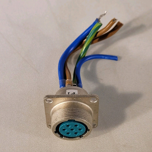 Jae Electronics SRCN2A16-7S 7 Position Circular Connector Receptacle, Female