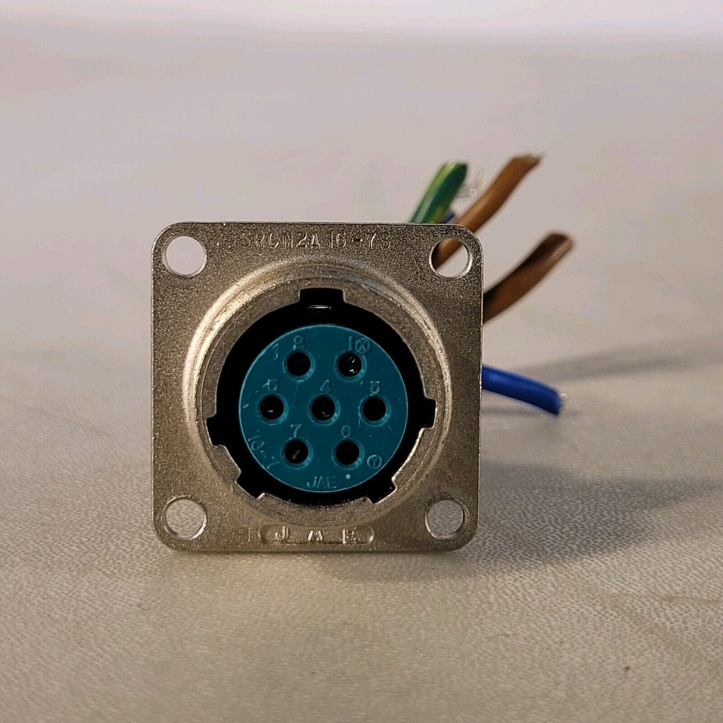Jae Electronics SRCN2A16-7S 7 Position Circular Connector Receptacle, Female