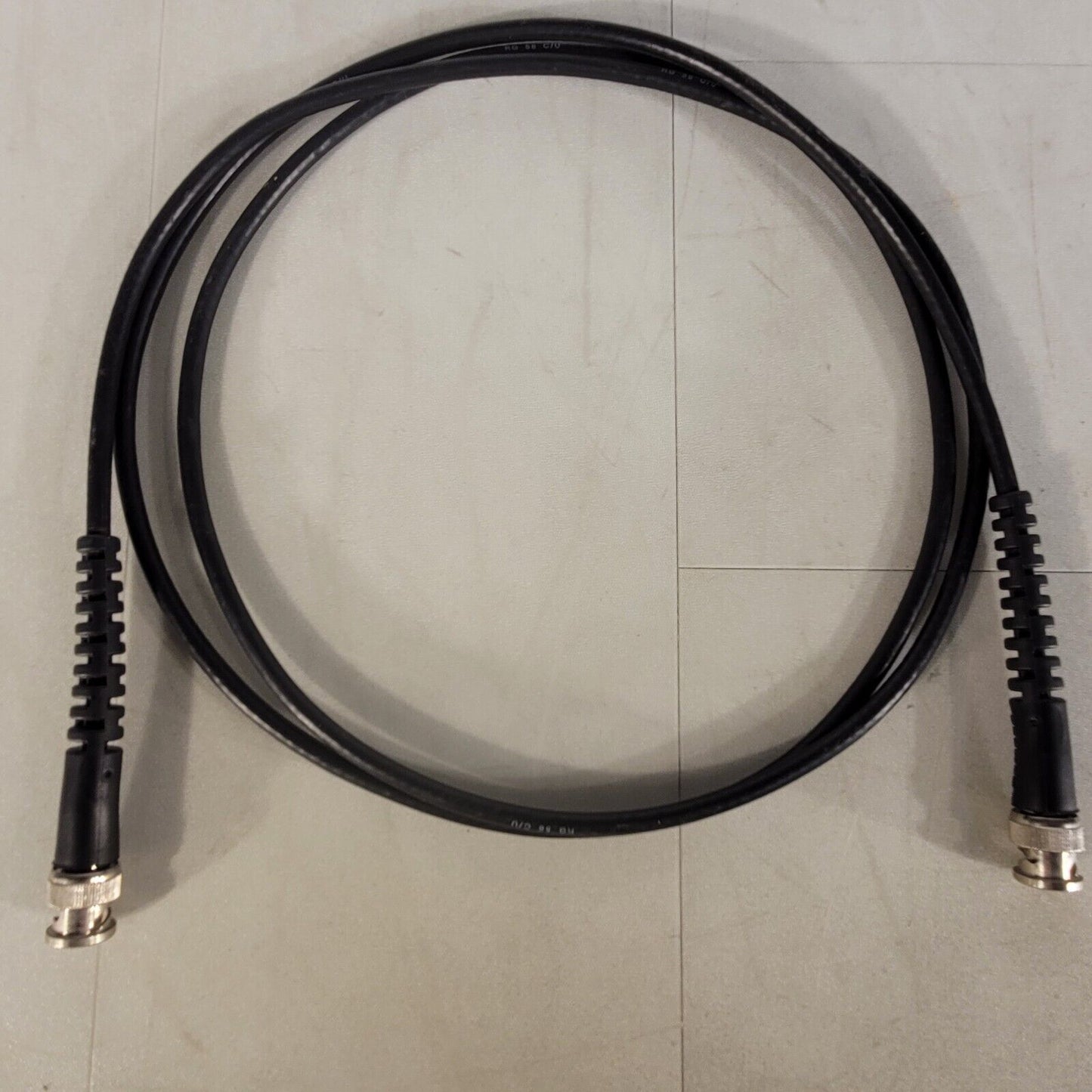 Pomona Electronics 2249-C-60 5ft Cable Assembly Coaxial BNC to BNC RG-58C