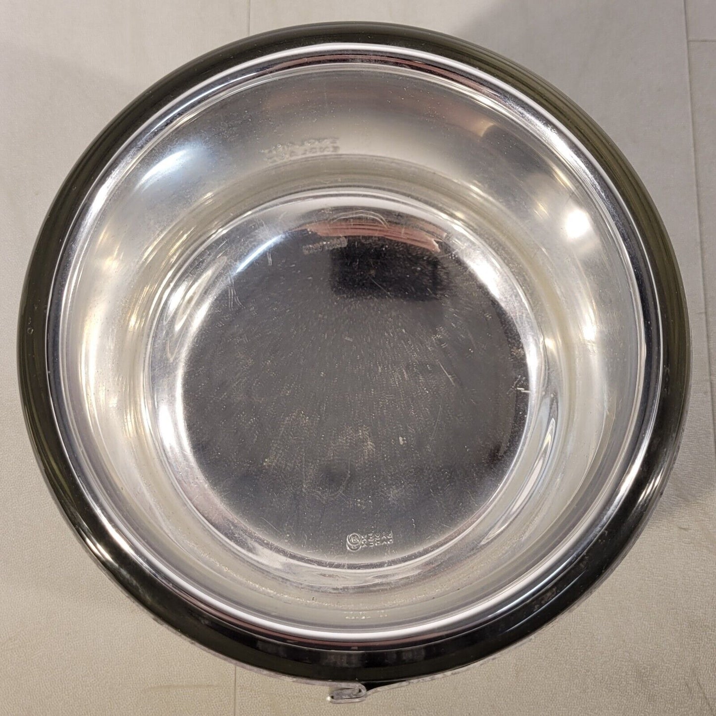 Pyrex Aldrich 150mL Low Form Glass & Aluminum Dewar Flask 5" Diameter LN2 Liquid