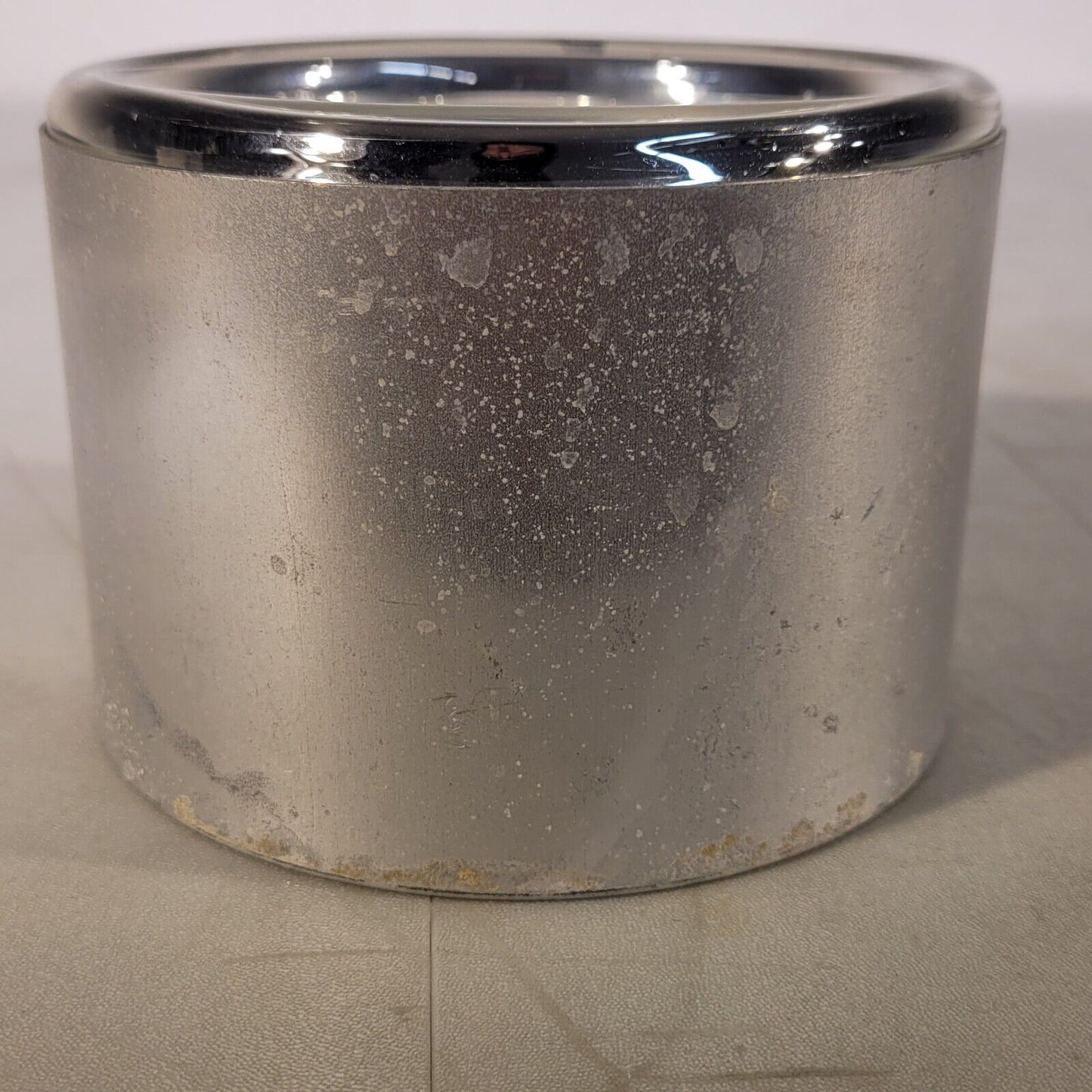 Pyrex Aldrich 150mL Low Form Glass & Aluminum Dewar Flask 5" Diameter LN2 Liquid