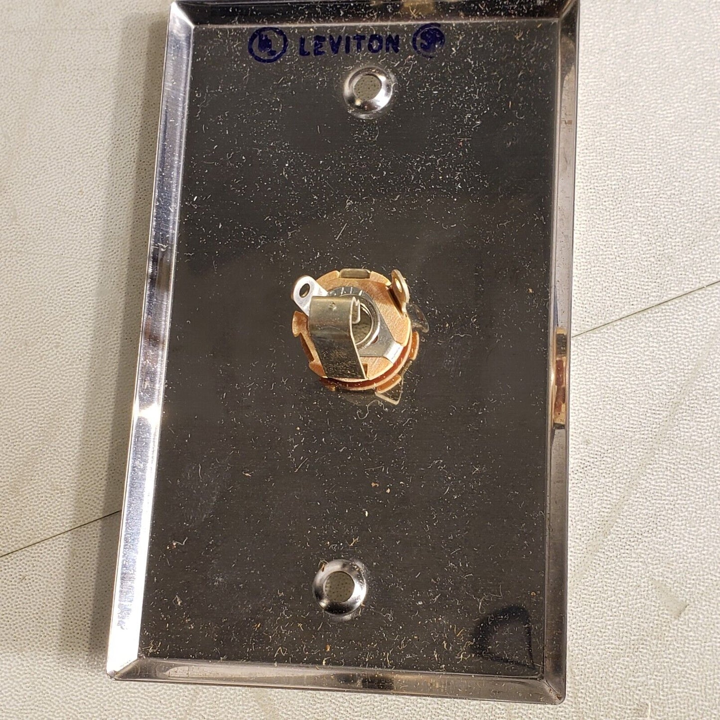 Rapco Rap Horizon SP1-11 Wall Plate 1/2" Feed Through Stainless Steel SP111