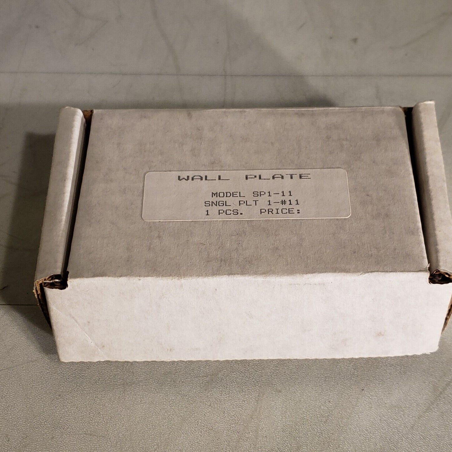Rapco Rap Horizon SP1-11 Wall Plate 1/2" Feed Through Stainless Steel SP111