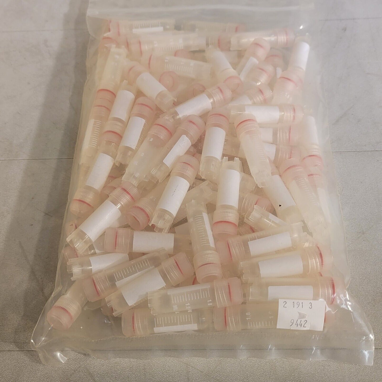 Fisherbrand 05-669-64 Cryovial Extender Thread 2ml Self Standing 100 Qty