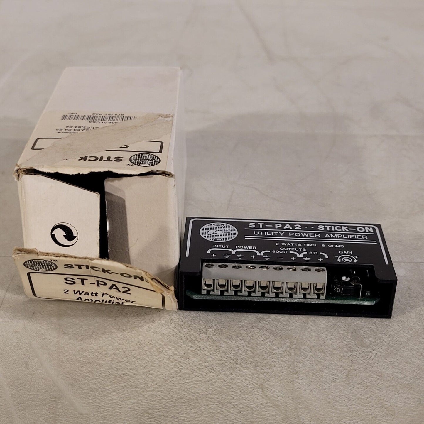 Stick-Ons ST-PA2 RDL Amplifier 2 Watt Rms Utility Power Amplifier
