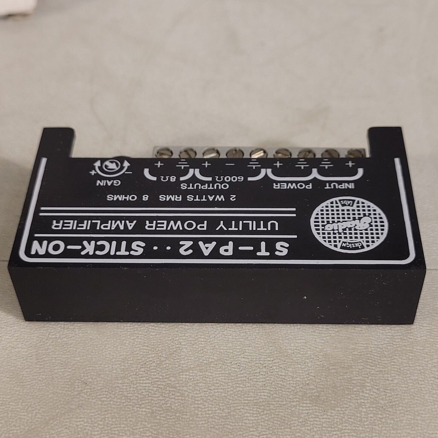 Stick-Ons ST-PA2 RDL Amplifier 2 Watt Rms Utility Power Amplifier