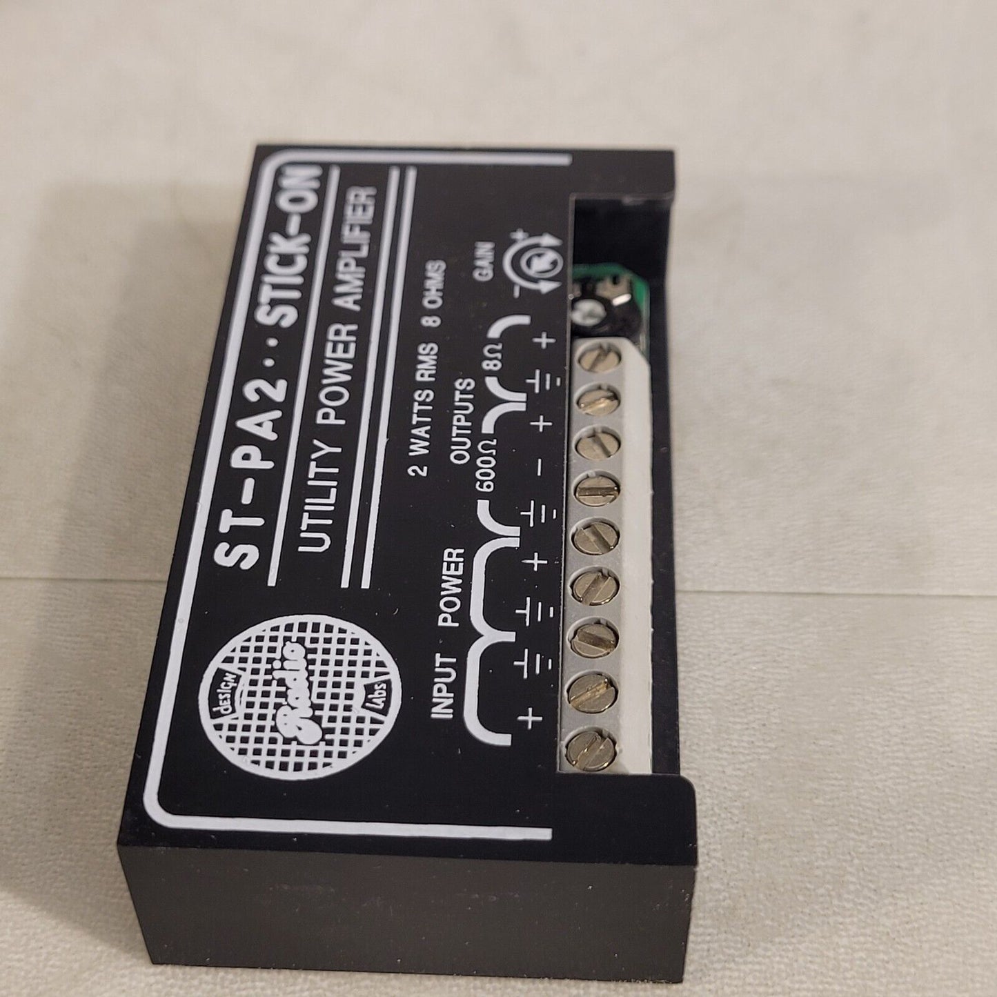Stick-Ons ST-PA2 RDL Amplifier 2 Watt Rms Utility Power Amplifier