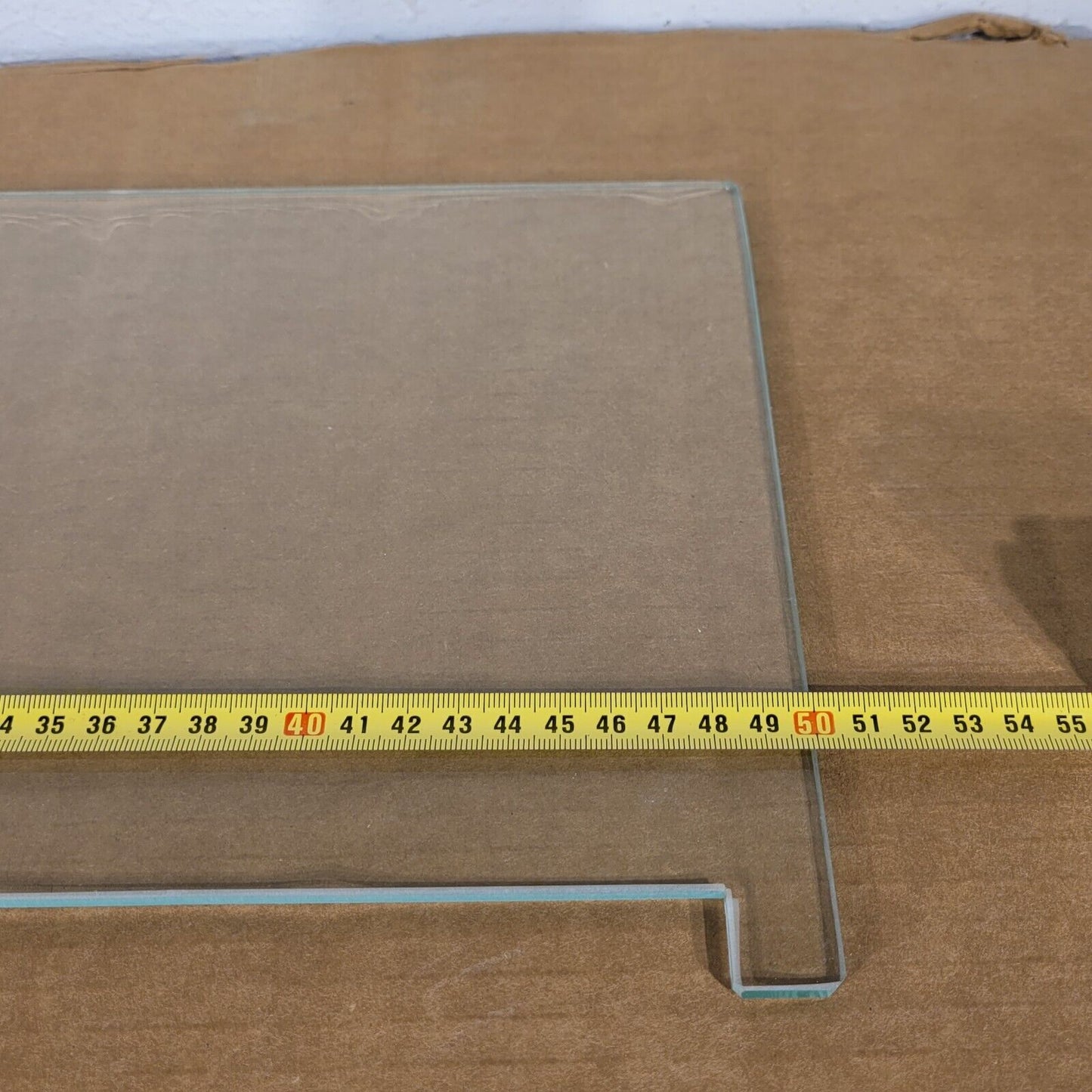 Electrophoresis Glass Cell Plates Notched 50cm Length 22cm Width 4.25mm Thick