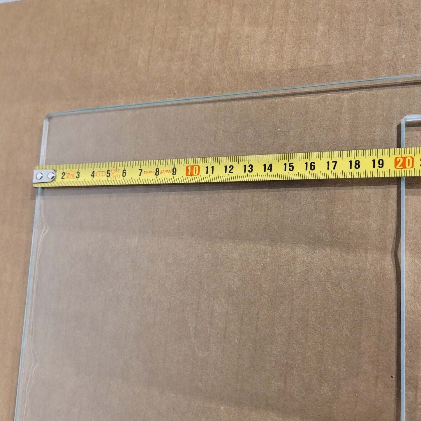 Electrophoresis Glass Cell Plates Notched 50cm Length 22cm Width 4.25mm Thick