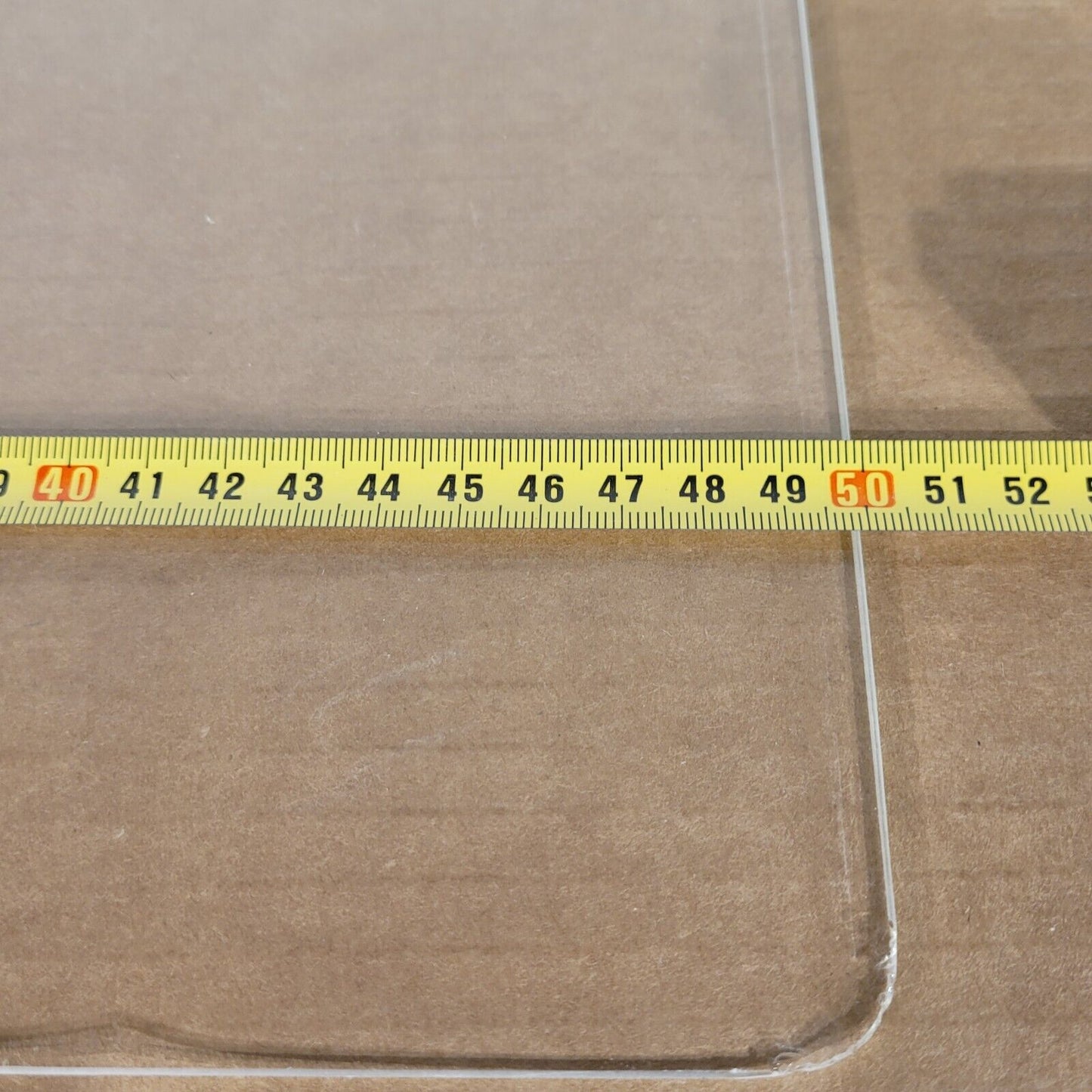 Electrophoresis Glass Cell Plate Rectangular 50cm Length 22cm Width 3.25mm Thick