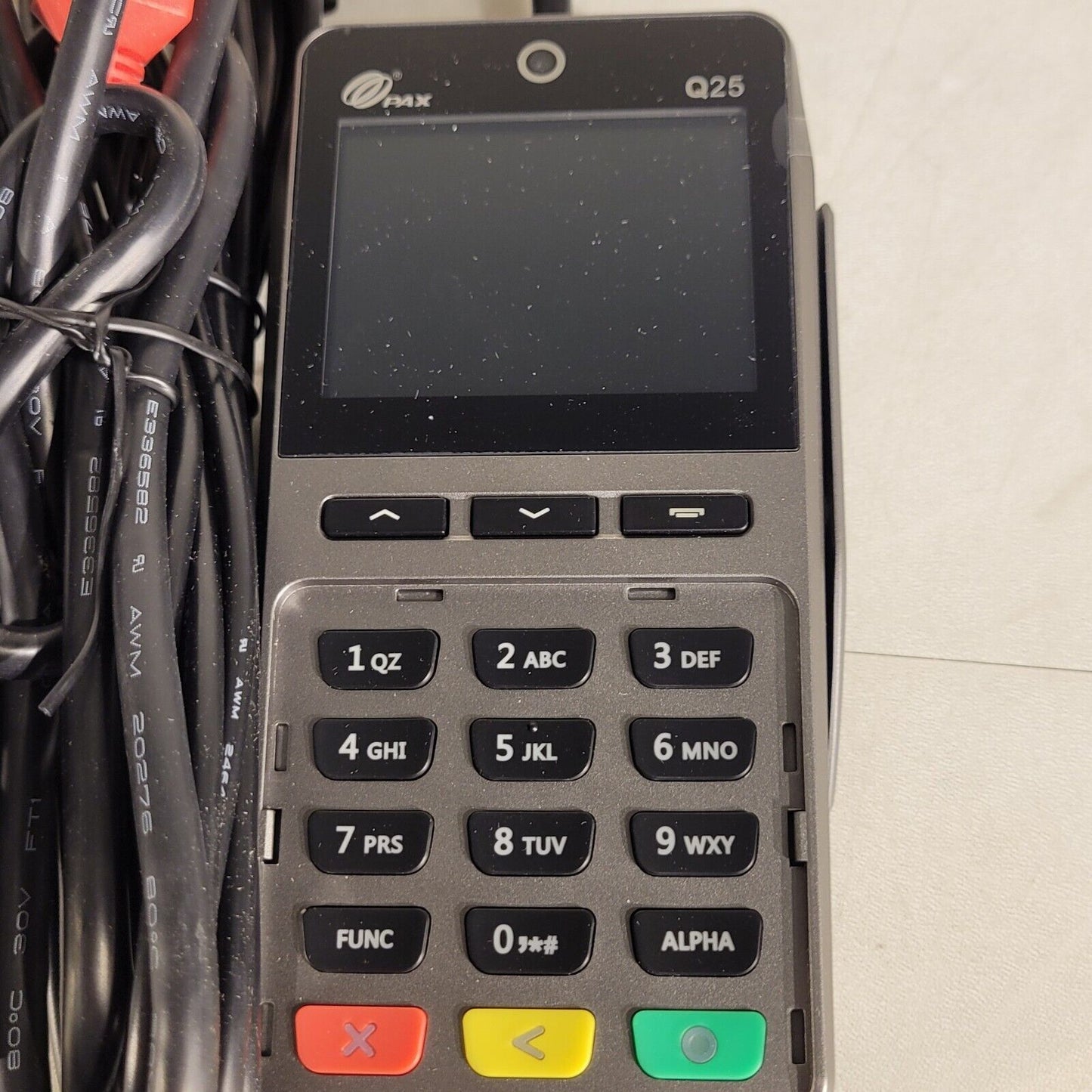 PAX Q25 POS Terminal Retail Pin Pad Q25-OUA-R75-04LA 2.8" LCB Touchscreen