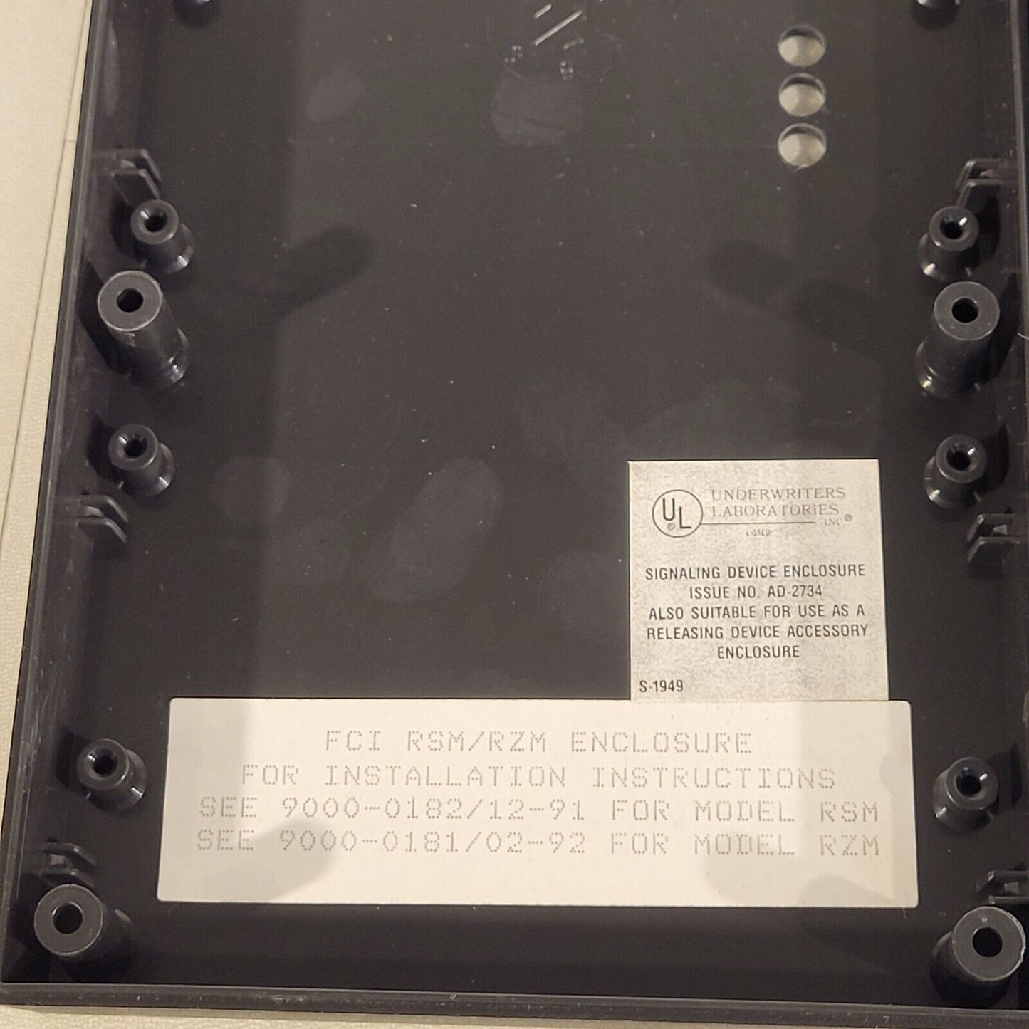 FCI RSM 1100-0966 Remote Signaling Module FC-ID Communications Loop