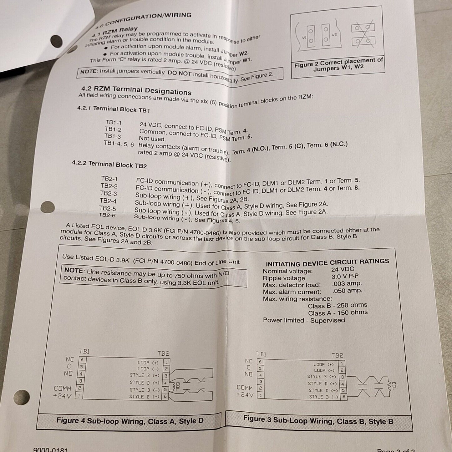 FCI RSM 1100-0966 Remote Signaling Module FC-ID Communications Loop