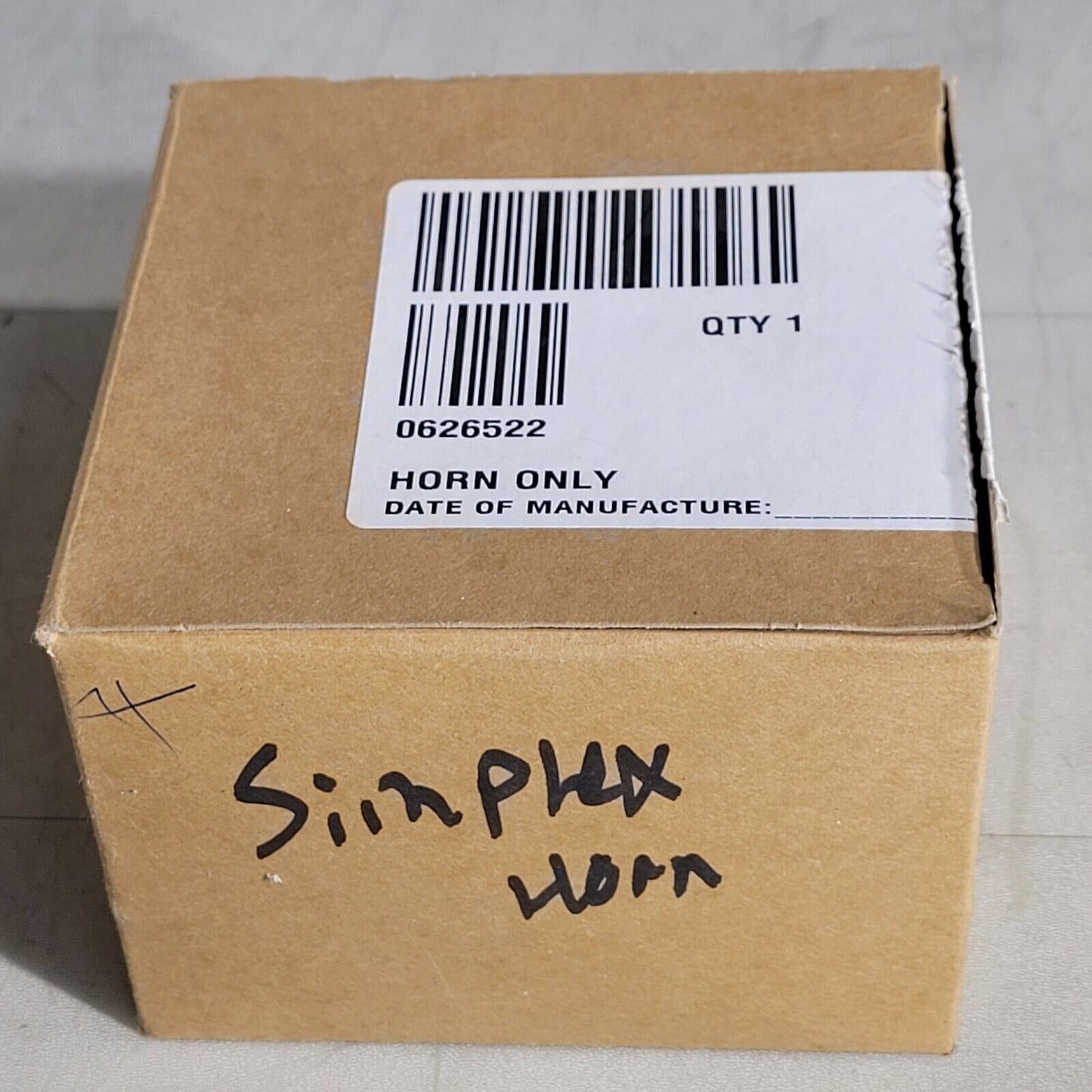 Simplex 4901-9822 Fire Alarm Electronic Horn With Installation Instructions