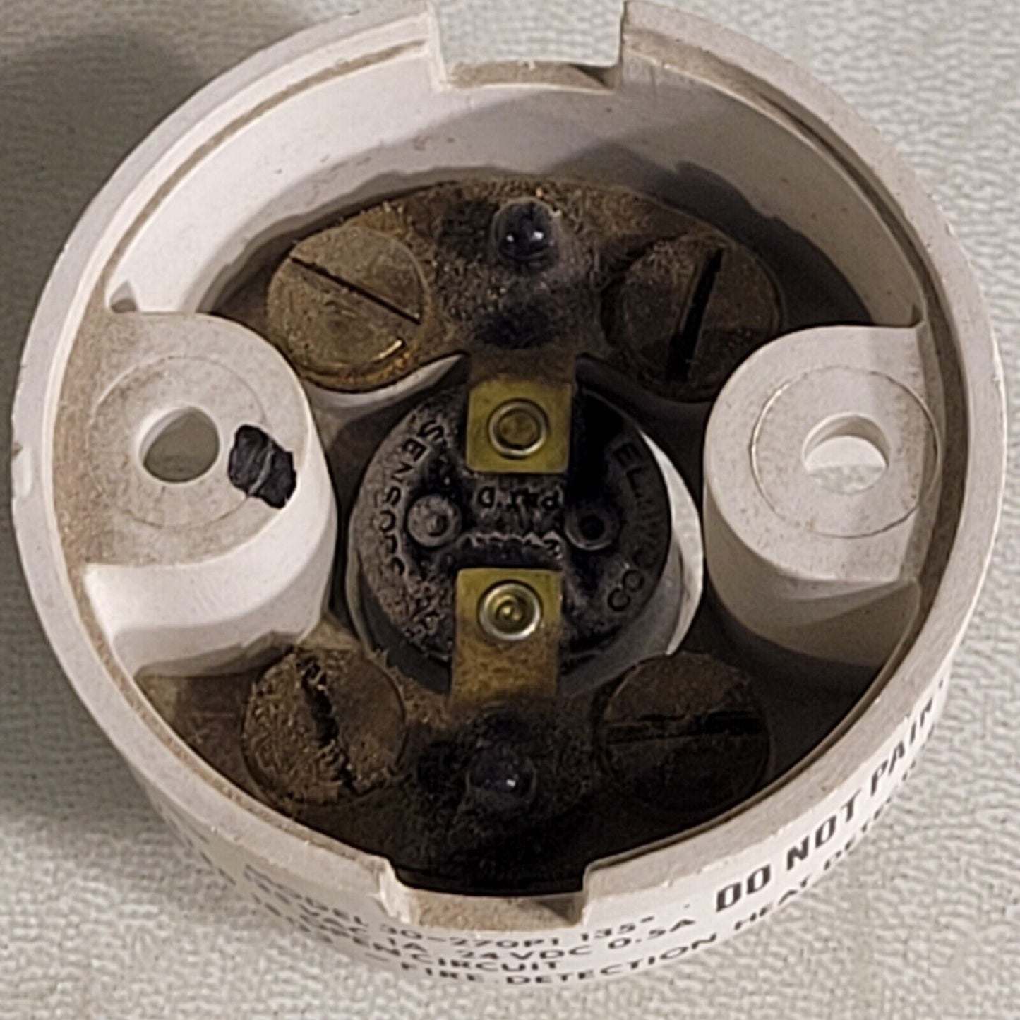 EPC 30-270P1 135° Fire Detector Heat Detector Open Circuit Edwards