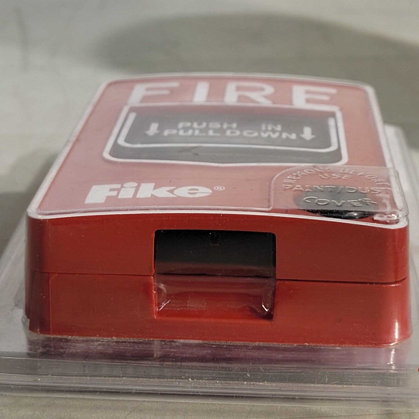 Fike 20-1063 Fire Manual Pull Station Dual Acction Adressable Key Lock Reset