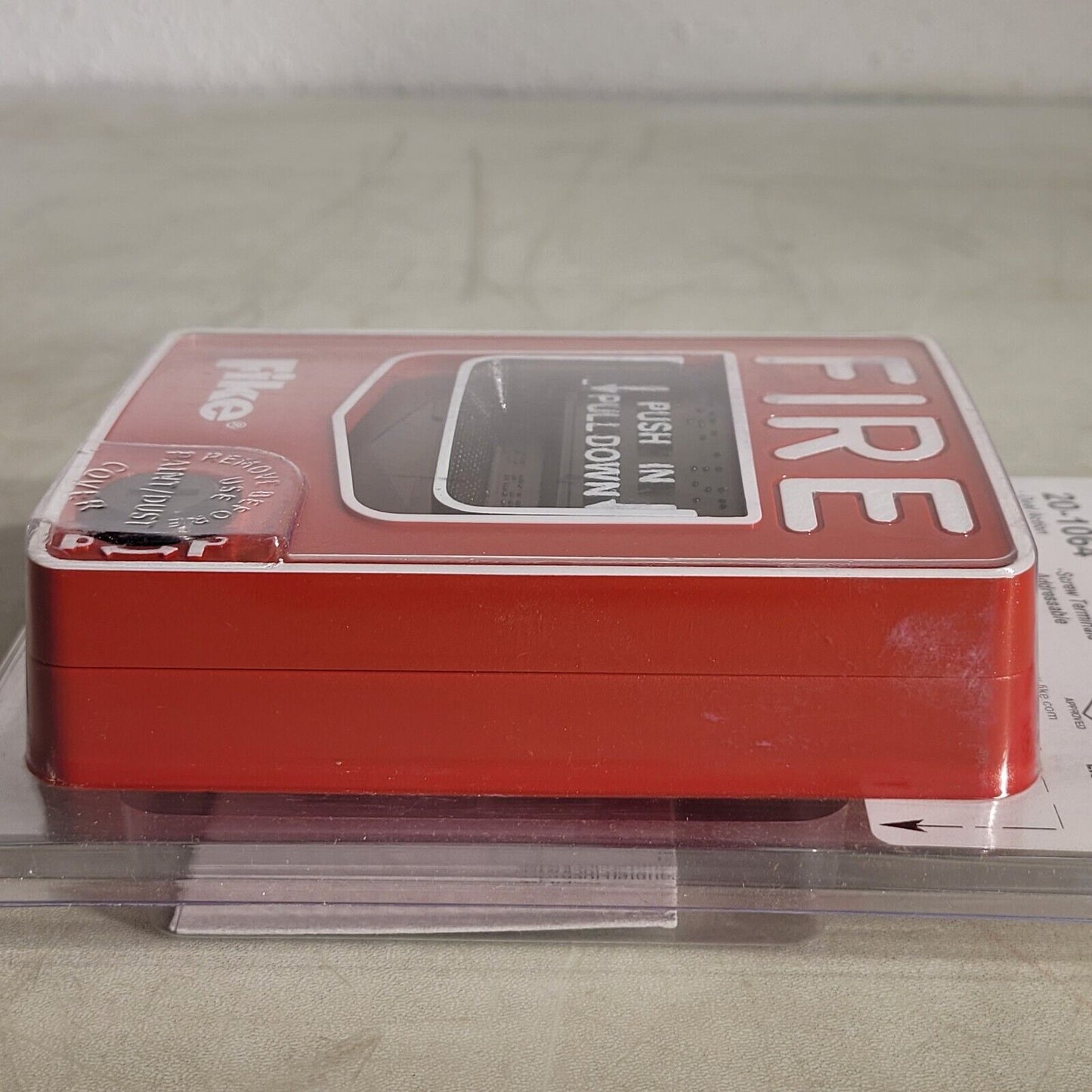 Fike 20-1064 Fire Manual Pull Station Dual Acction Adressable Key Lock Reset