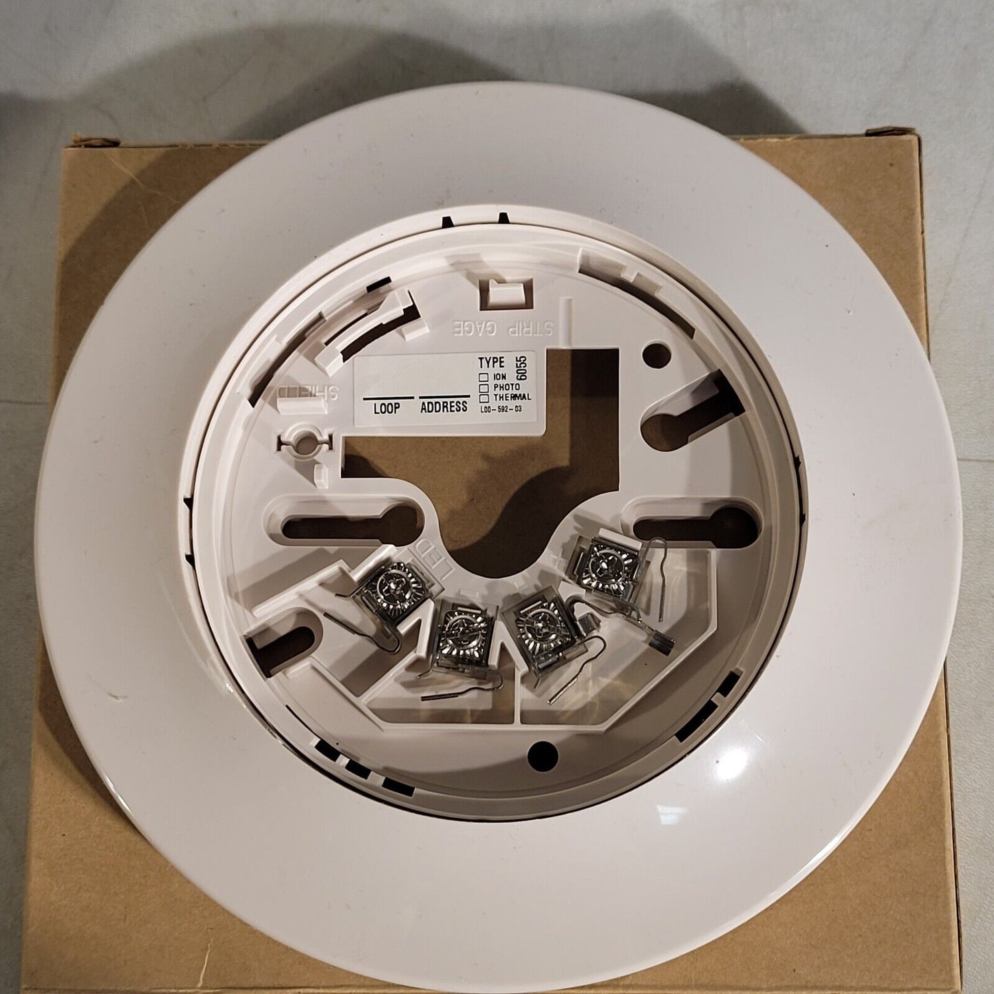 Fike 63-1060 Automatic Fire Detector 6" Base For Open Area Protection