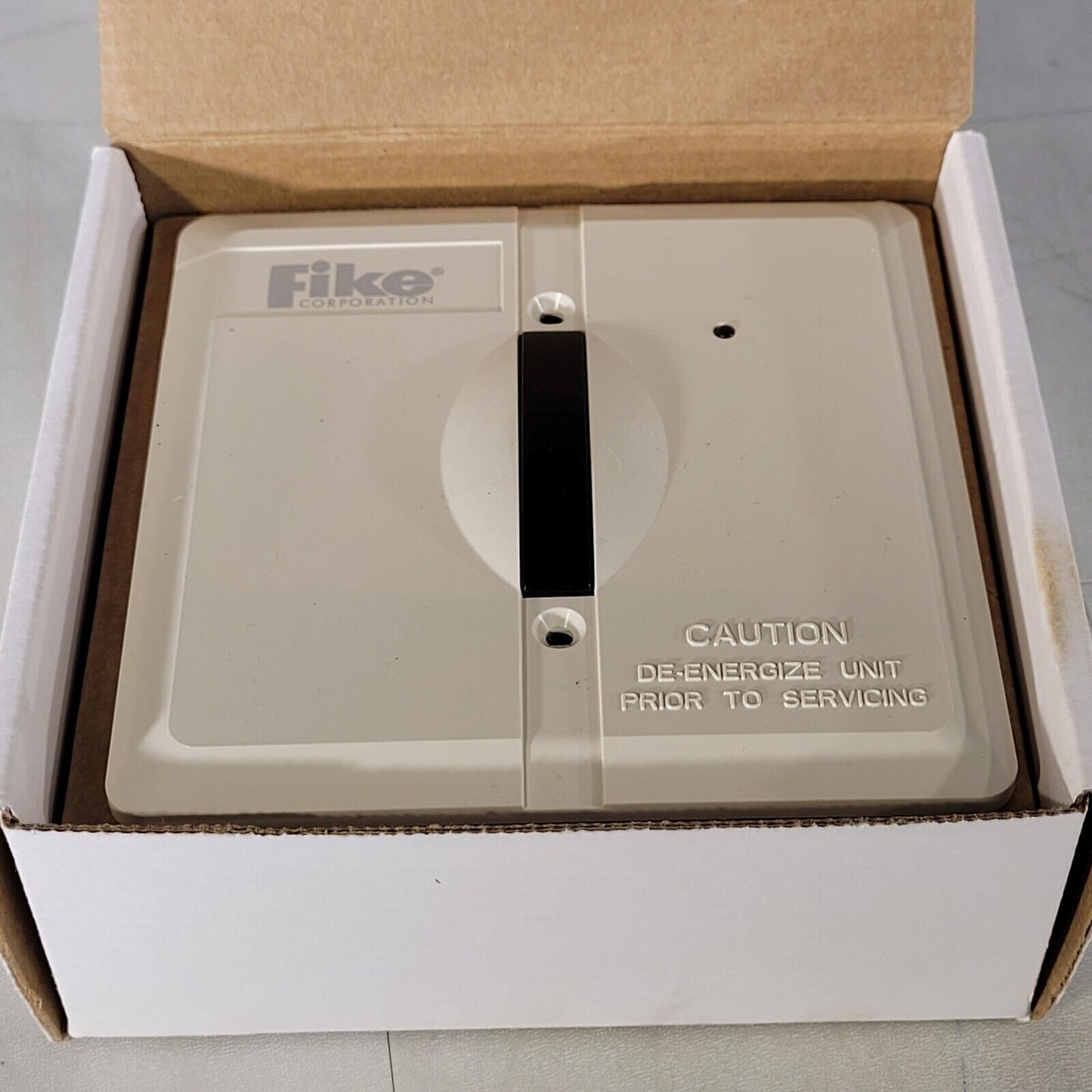 Fike 55-042 Supervised Control Module For Indoor Dry Applications Off White