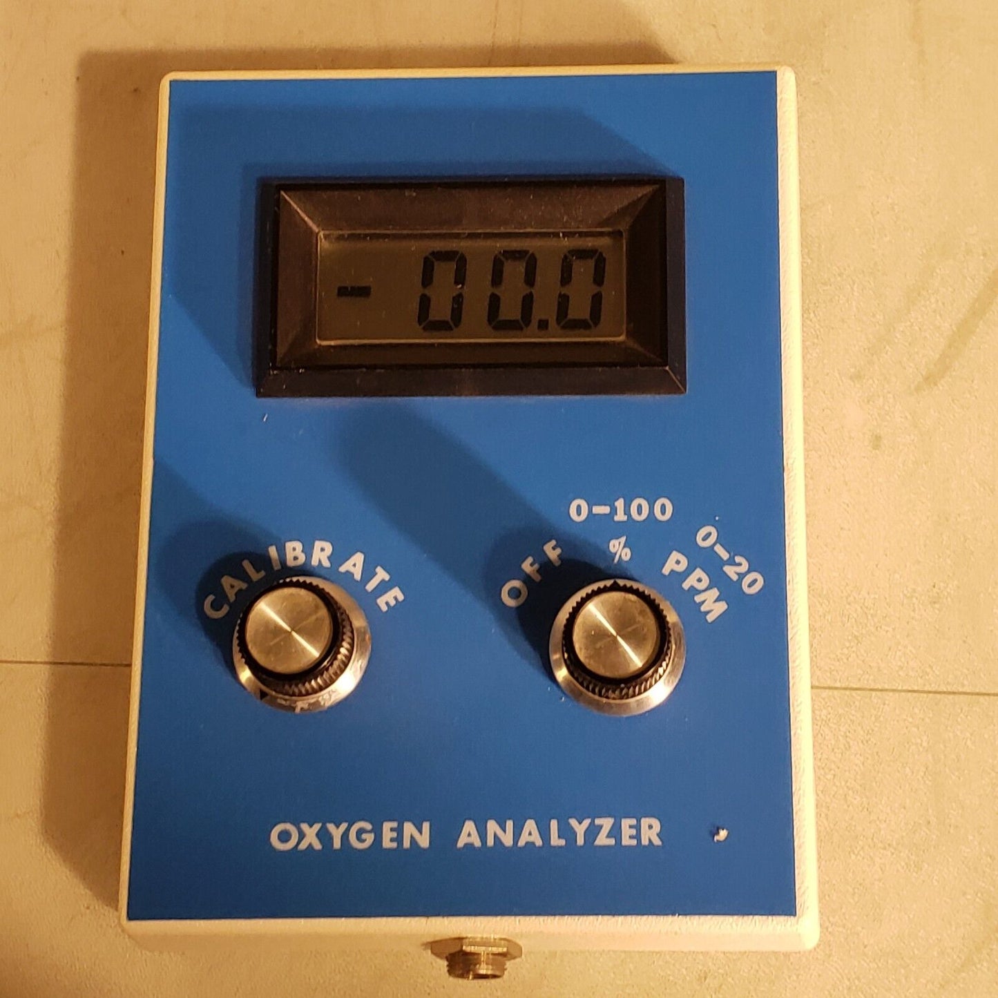 Engineering Systems Oxygen Oxan Analyzer Portable Controller