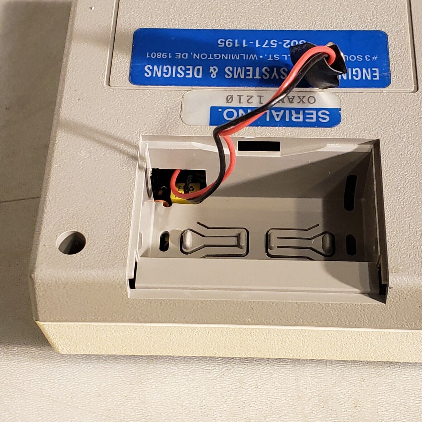 Engineering Systems Oxygen Oxan Analyzer Portable Controller