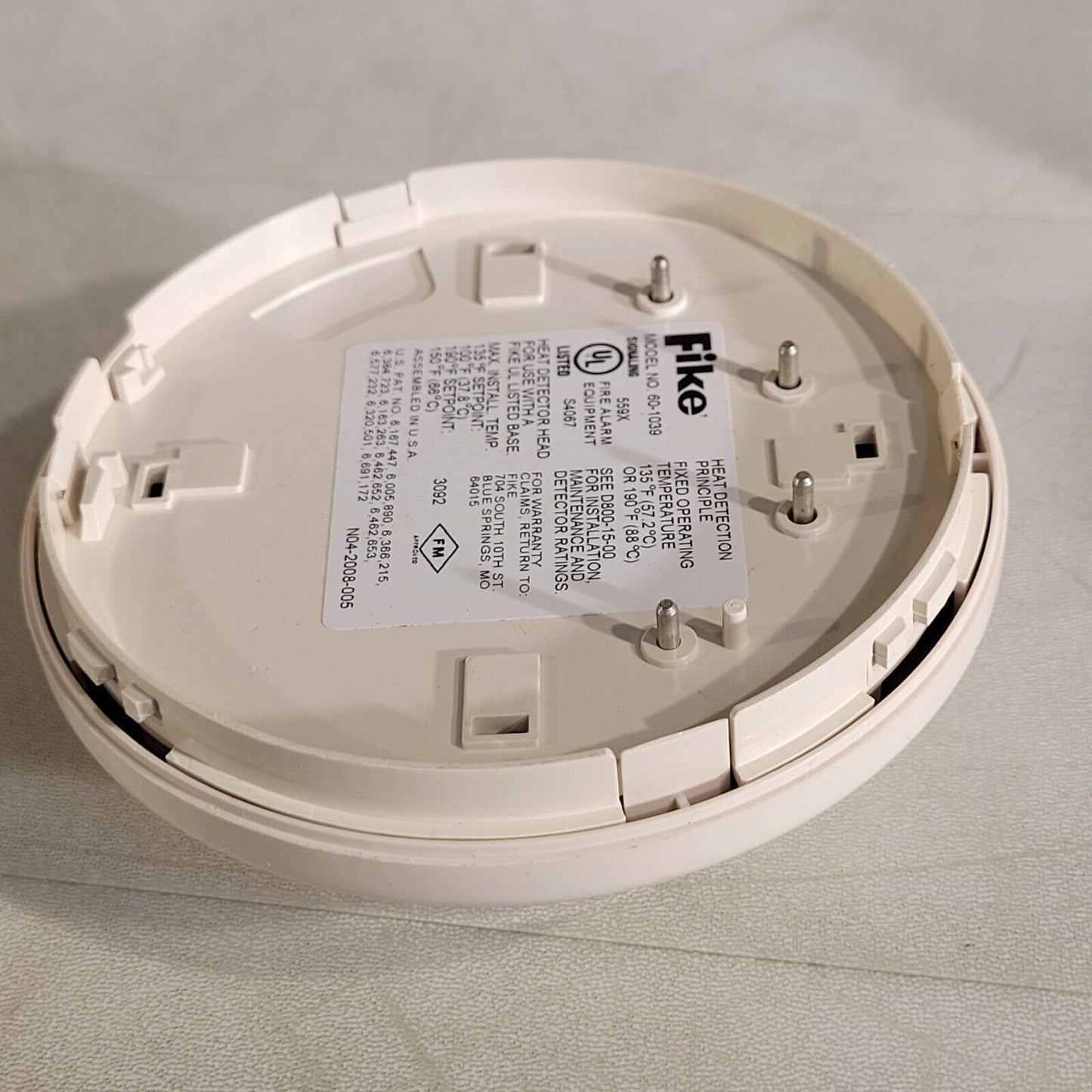 Fike 60-1039 Intelligent Heat Detector 78386024443