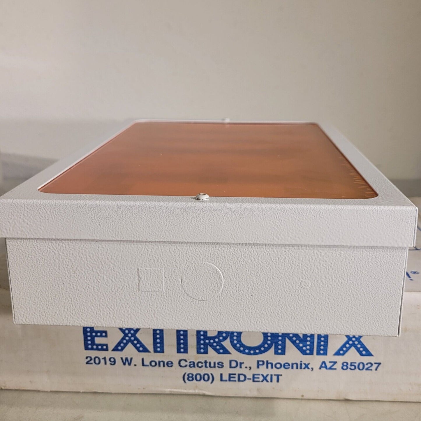 Exitronix 602/WB/TF/A2/FB/TRH/WH LED Exit Sign Suitable For Damp Locations