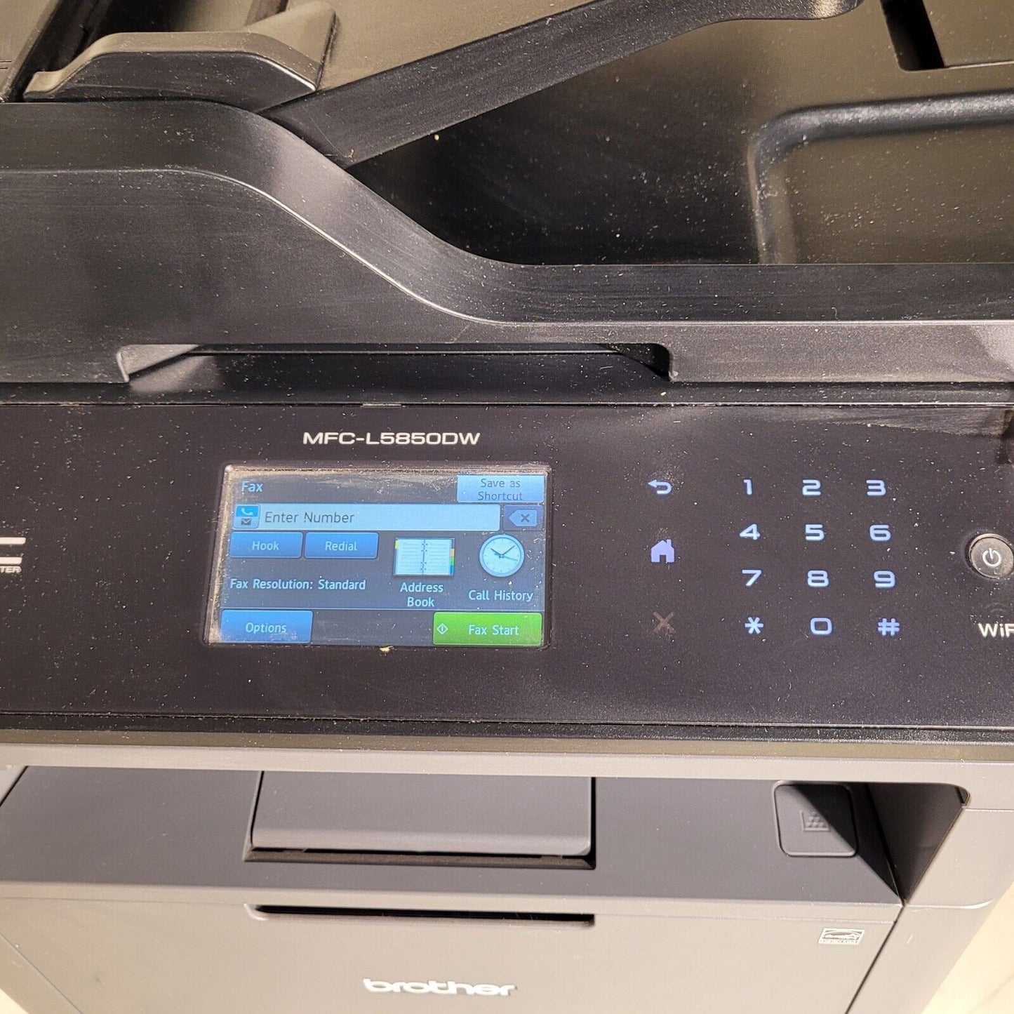 Brother MFC-L5850DW Monochrome Laser All-in-One Printer Wireless Network Duplex