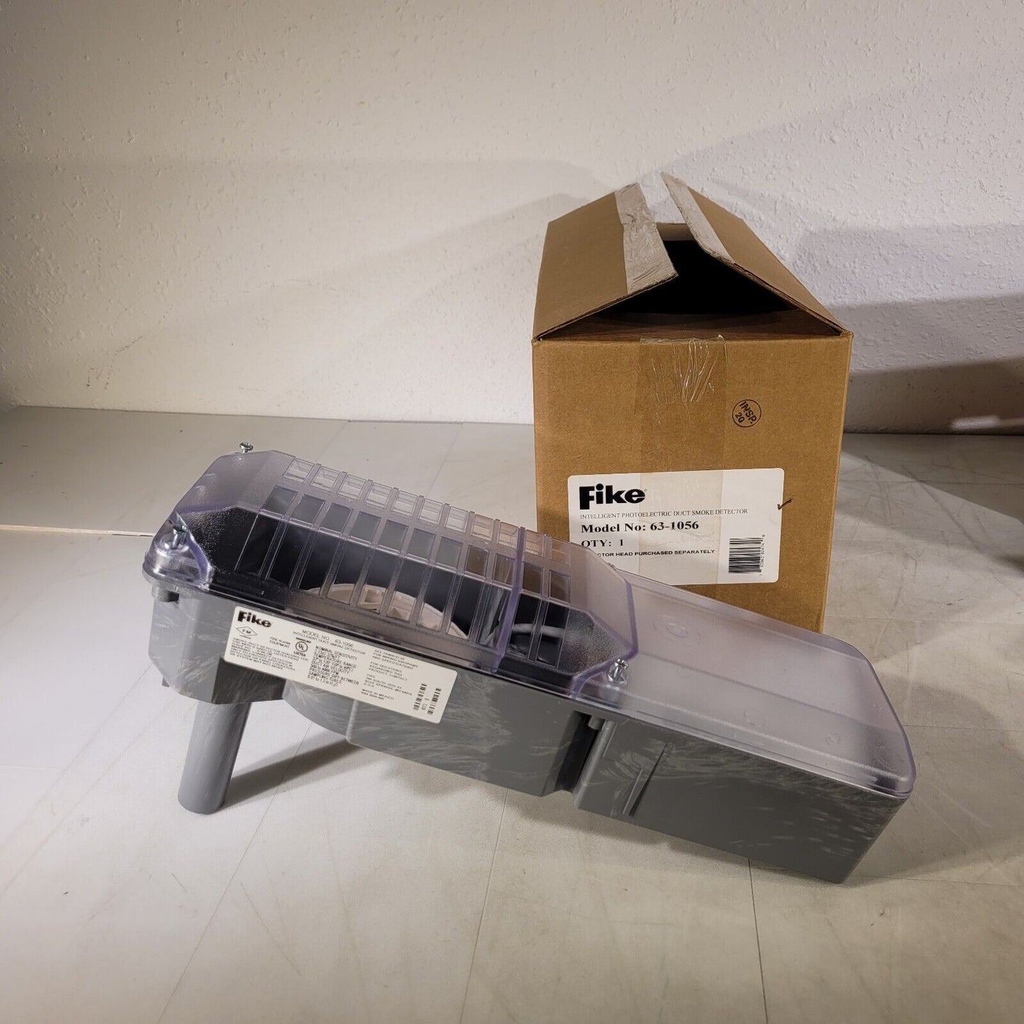 Fike 63-1056 Intelligent Photoelectric Duct Smoke Detector Housing 783863024740