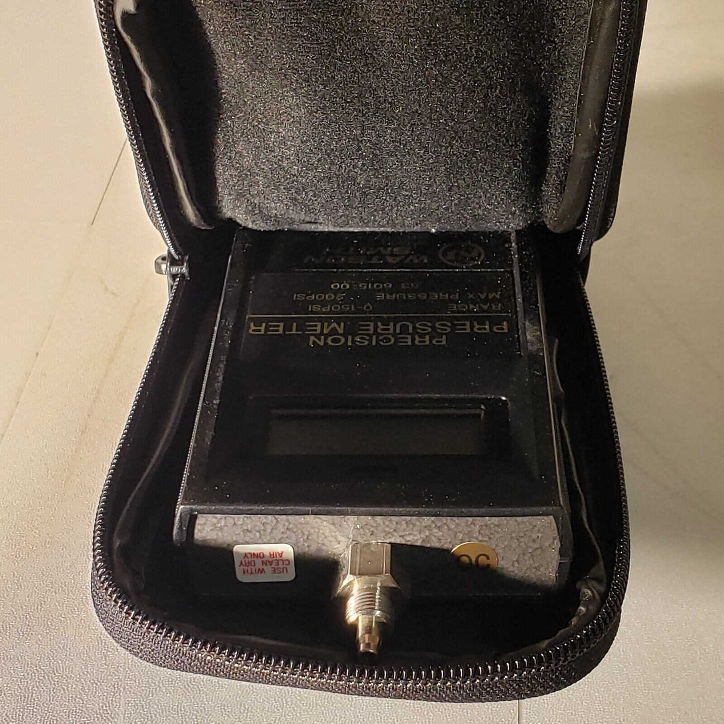 Watson Smith 53601500 Precision Pressure Meter 0-150 PSI Gauge Tested Works