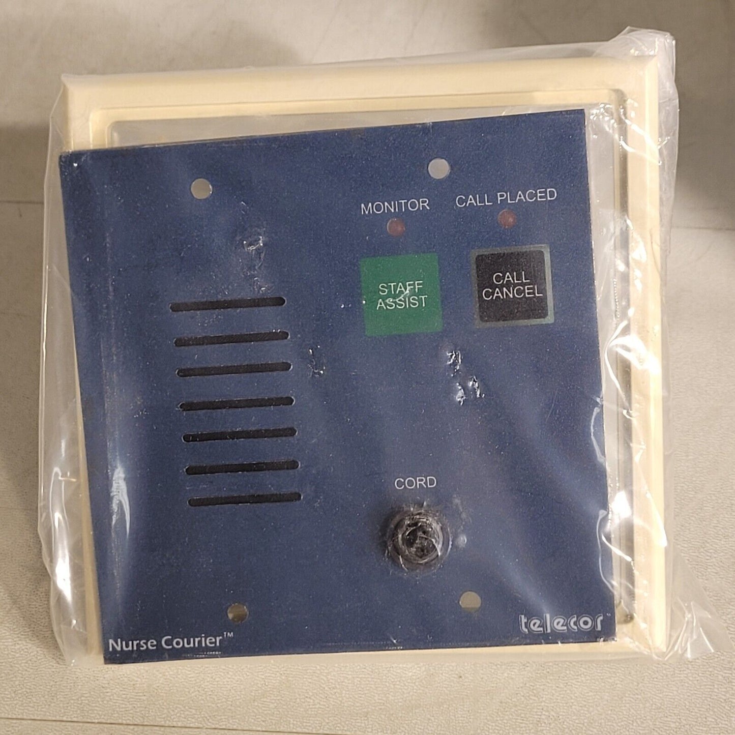 Telecor NC2-R1 Nurse Courier 2-Way Room Sations Staff Assist Cancel Call Button