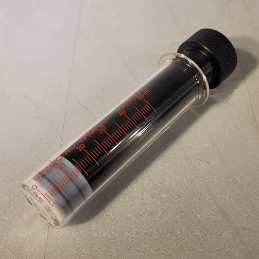 Glenco 19925-50 Airtight Glass Syrng 0-50ml Capacity