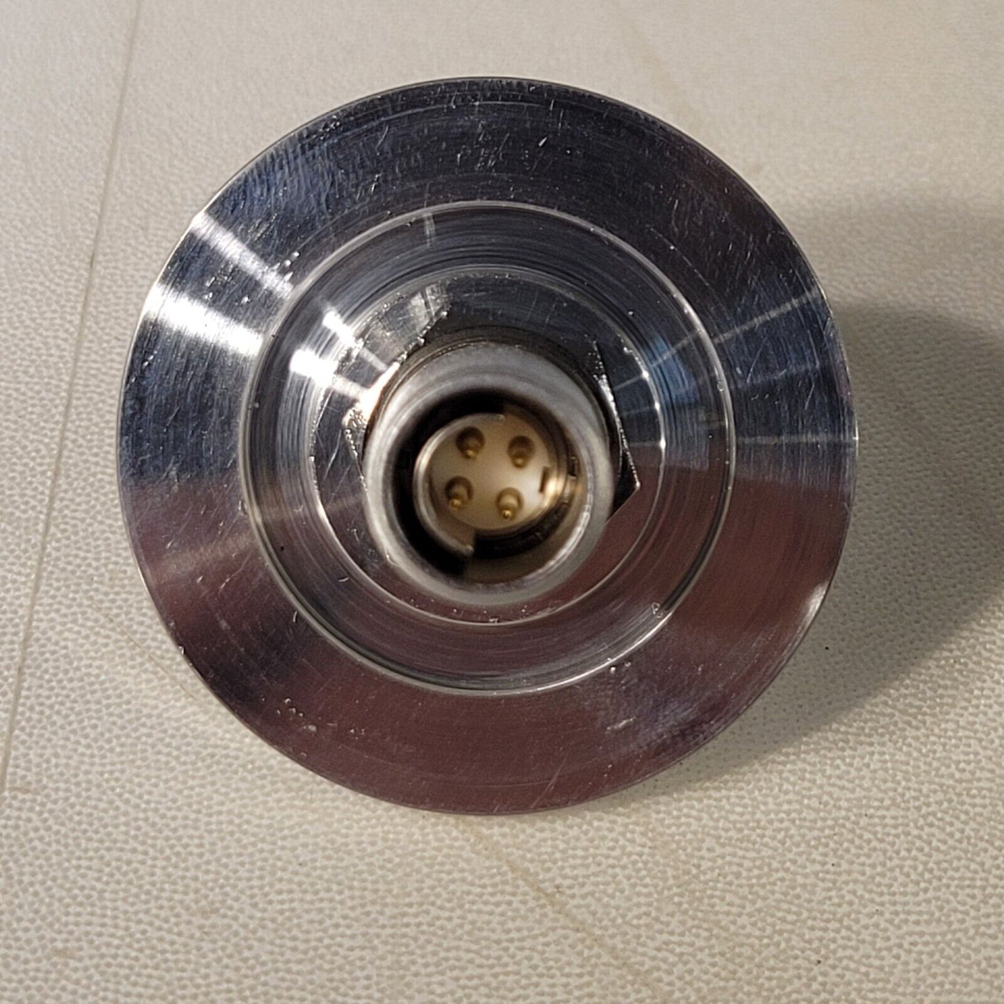 ISO KF25 NW25 Electrical Feedthrough 4-Pin Wire High Vacuum UHV Connector