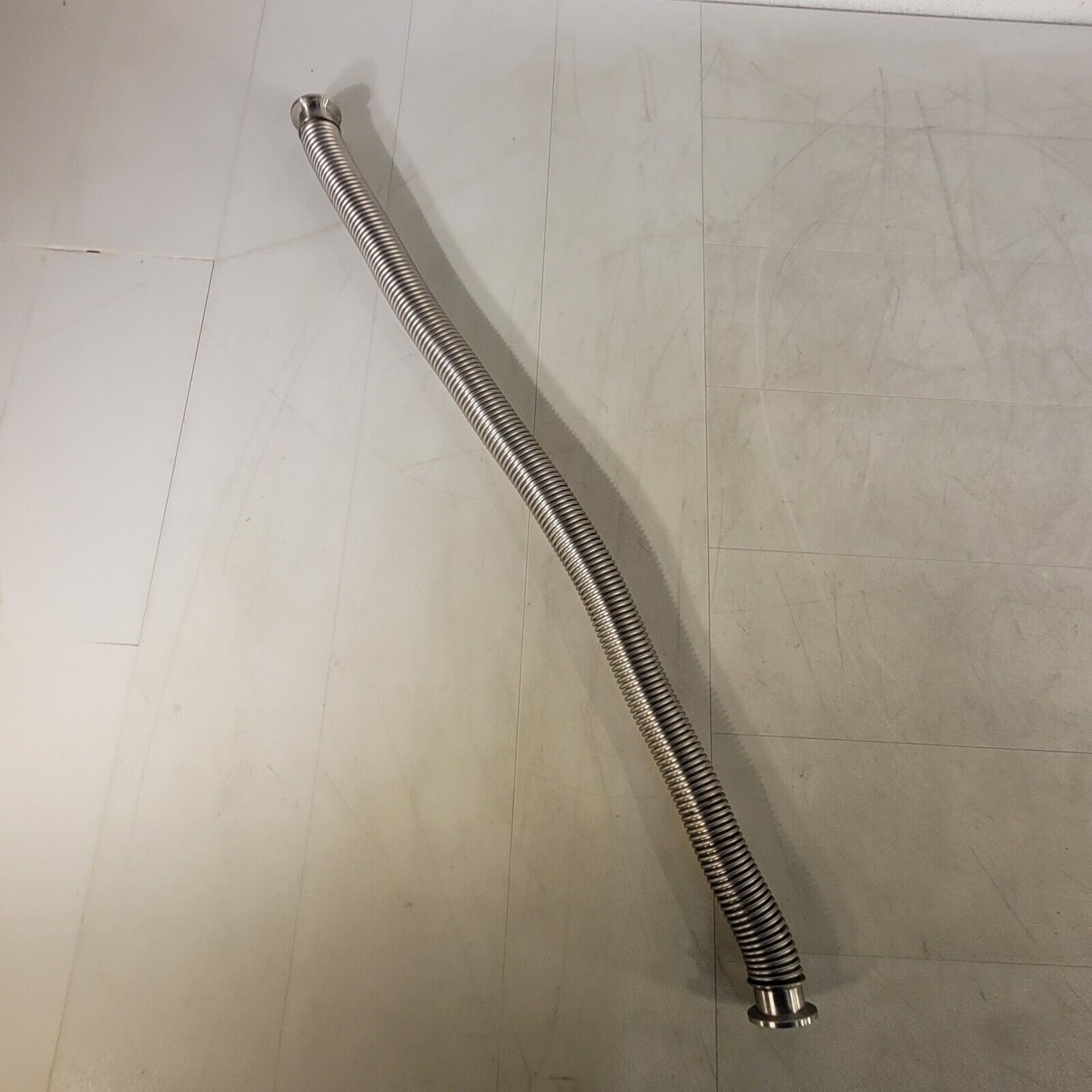 ISO KF25 NW25 CF Flexible Stainless Steel Bellows Hose High Vacuum UHV 30in Long