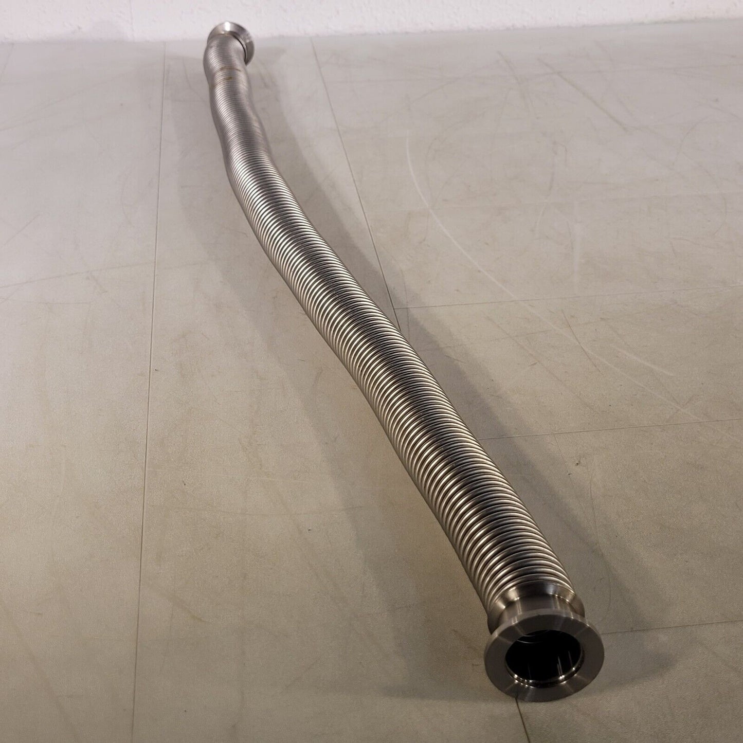 ISO KF25 NW25 CF Flexible Stainless Steel Bellows Hose High Vacuum UHV 30in Long