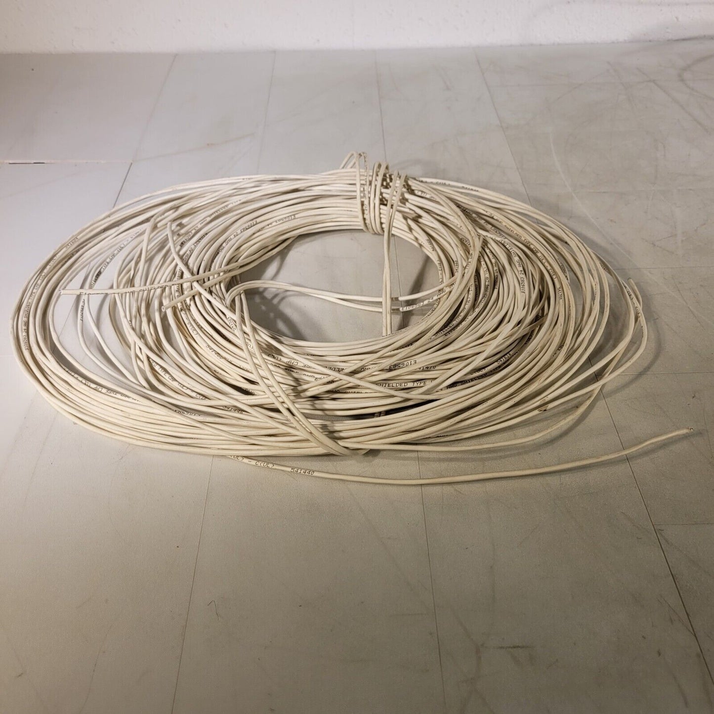 *Price per 5ft* Honeywell Amp E106583 24 Awg Shielded Cmp 4C+1 Ground Wire Cable