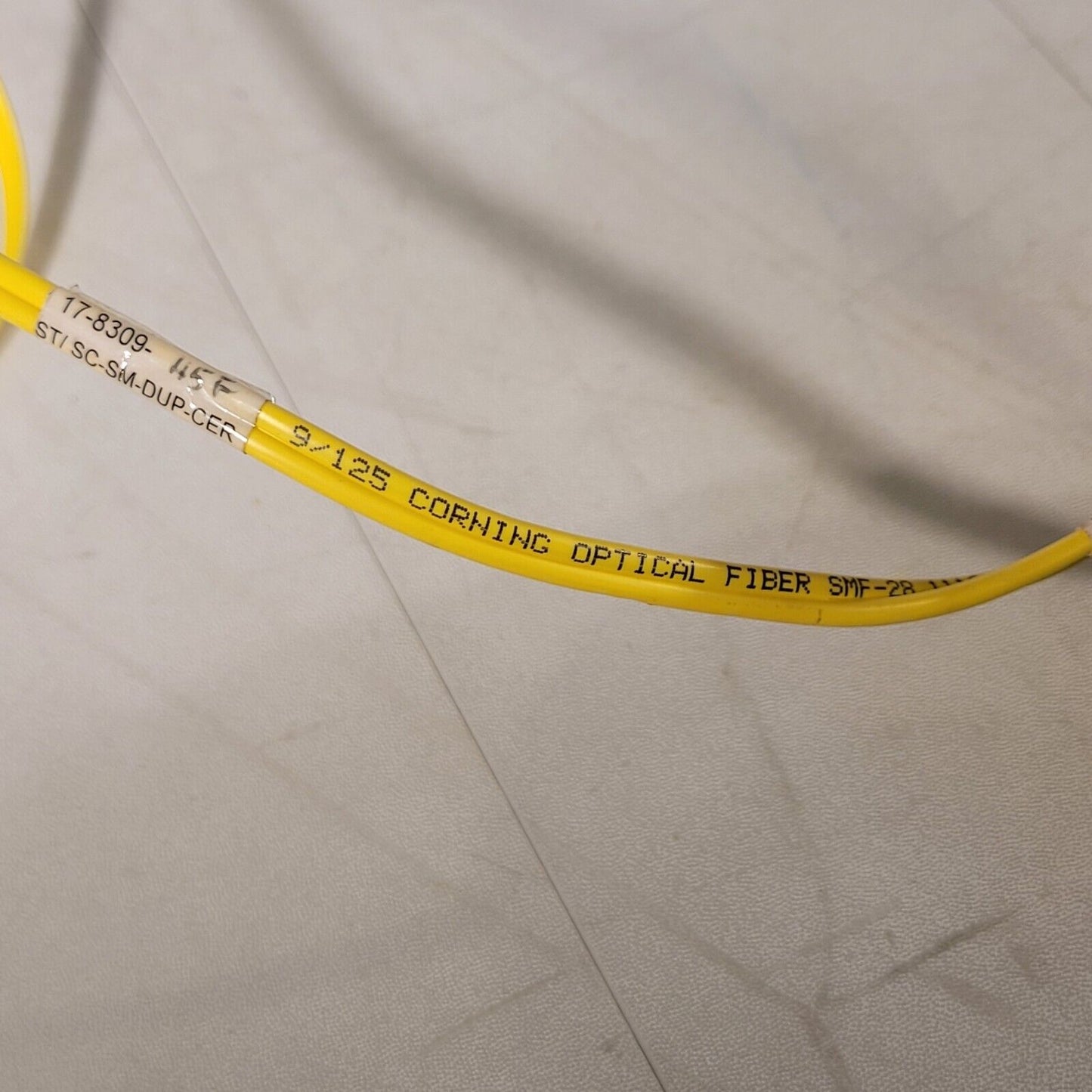 Corning Fiber Optic SMF-28 1116 E207090 (UL/CL) OFNR Riser Cable 45ft