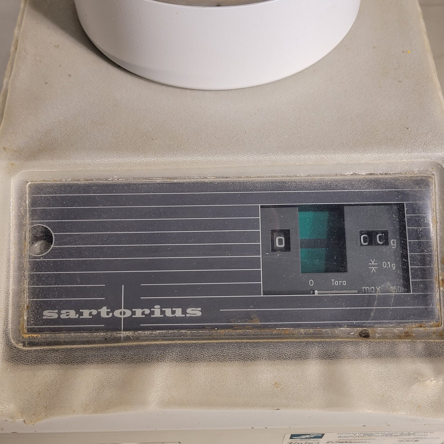 Sartorius 2255 Analytical Balance Scale With Wind Shield 160g Maximum