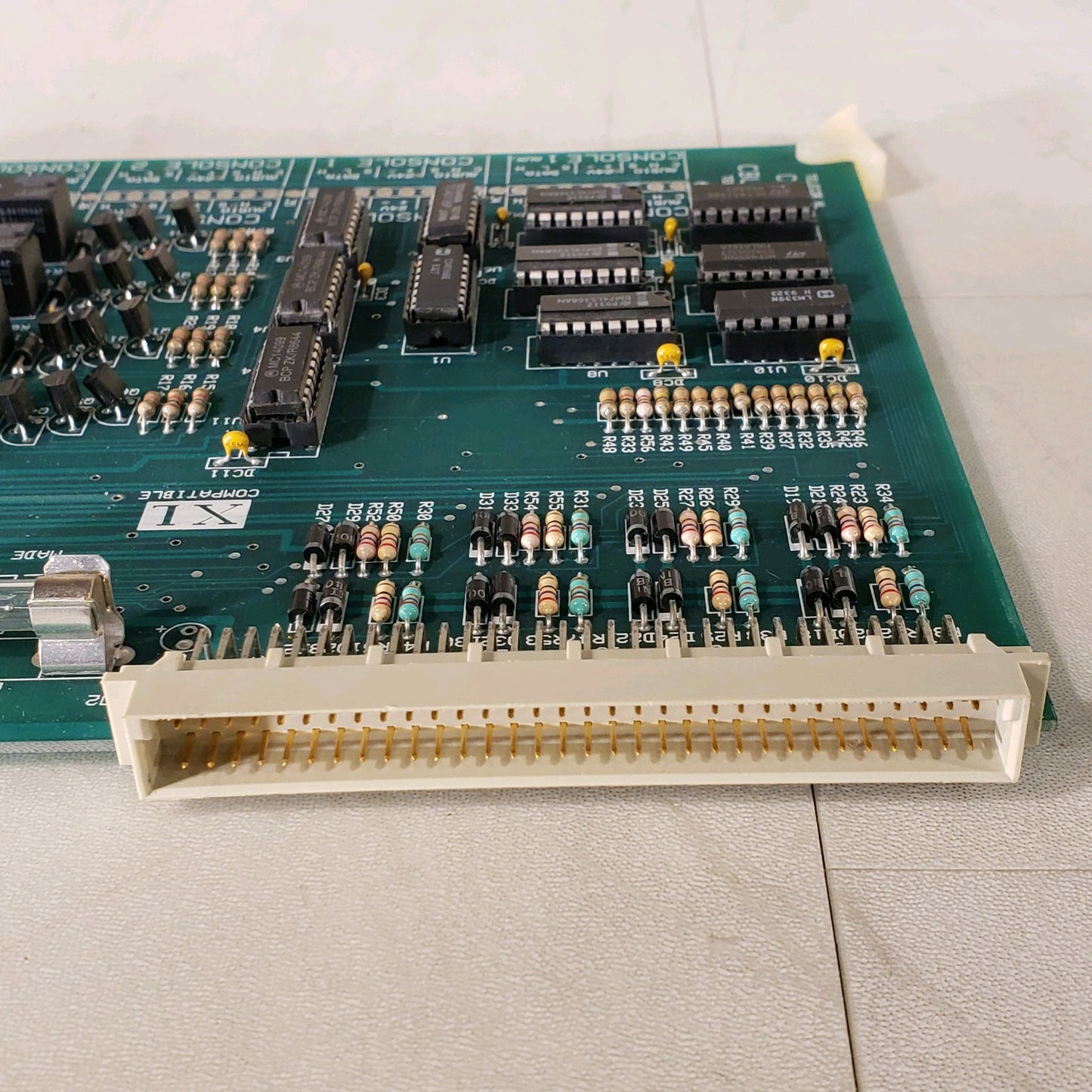 Telecor IBU-1B Rev 1.1 4 Wire Plug In Module Fully Populated Relay Control Board