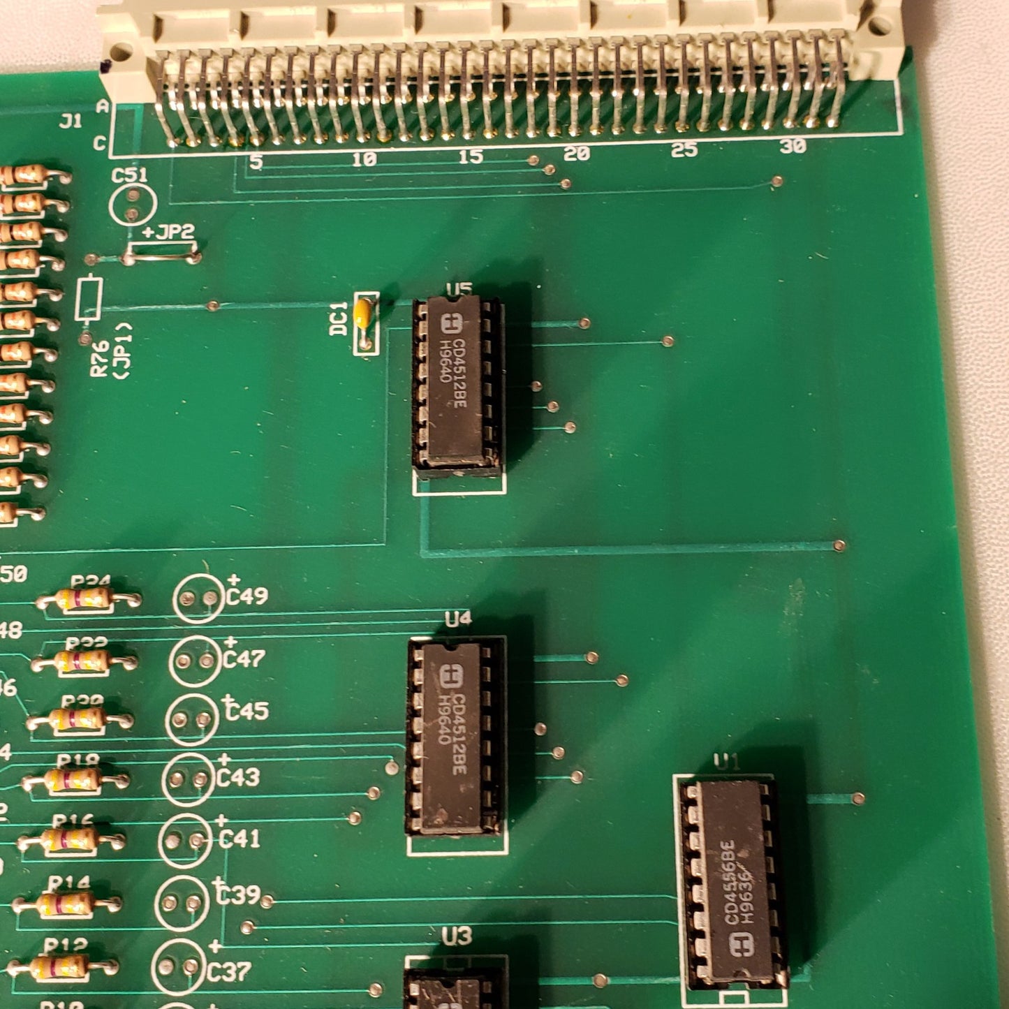 Telecor IBU-1B Rev 1.1 4 Wire Plug In Module Fully Populated Relay Control Board
