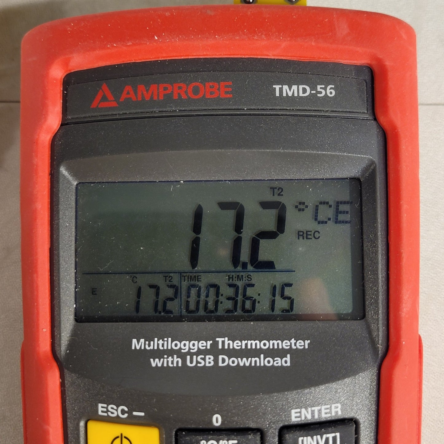 Amprobe TMD-56 Digital Multilogger Thermometer Thermocouple Handheld Temperature