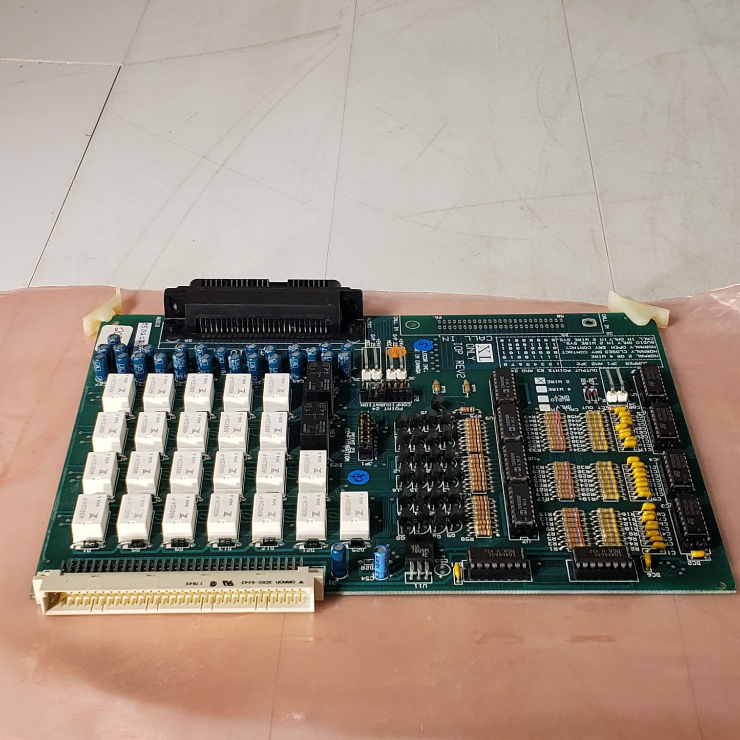 Telecor IOP Rev 2 Plug In Module XL Only Control Board PCB